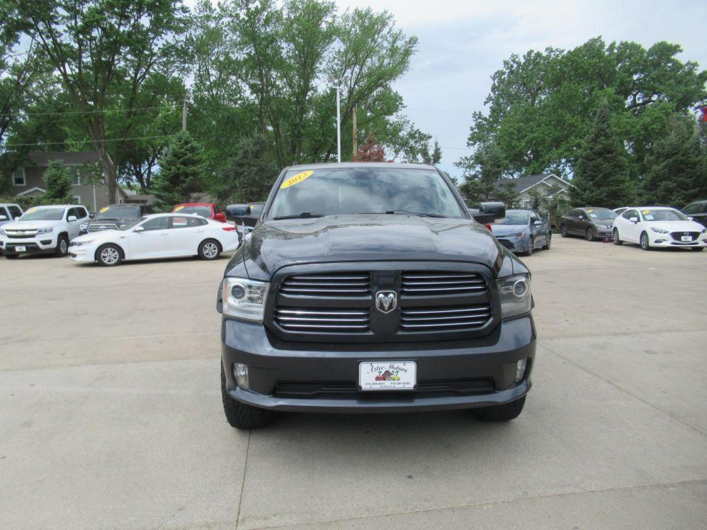 2013 GRAY RAM 1500 SPORT (1C6RR7MT9DS) with an 5.7L engine, Automatic transmission, located at 908 SE 14th Street, Des Moines, IA, 50317, (515) 281-0330, 41.580303, -93.597046 - Photo#1