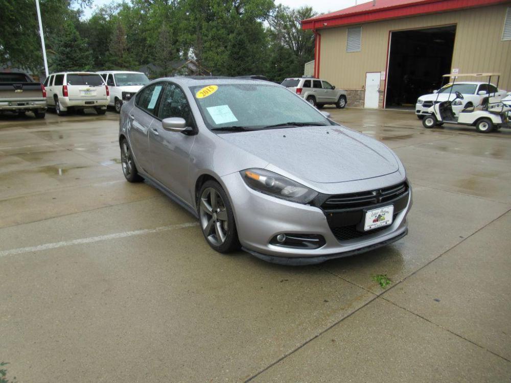 2015 GRAY DODGE DART GT (1C3CDFEBXFD) with an 2.4L engine, Automatic transmission, located at 908 SE 14th Street, Des Moines, IA, 50317, (515) 281-0330, 41.580303, -93.597046 - Photo #2