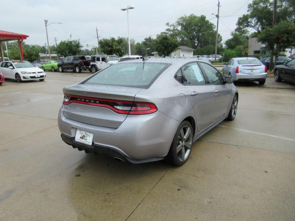 2015 GRAY DODGE DART GT (1C3CDFEBXFD) with an 2.4L engine, Automatic transmission, located at 908 SE 14th Street, Des Moines, IA, 50317, (515) 281-0330, 41.580303, -93.597046 - Photo #4