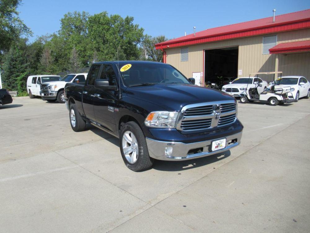 2014 BLUE RAM 1500 SLT (1C6RR7GT0ES) with an 5.7L engine, Automatic transmission, located at 908 SE 14th Street, Des Moines, IA, 50317, (515) 281-0330, 41.580303, -93.597046 - Photo #1