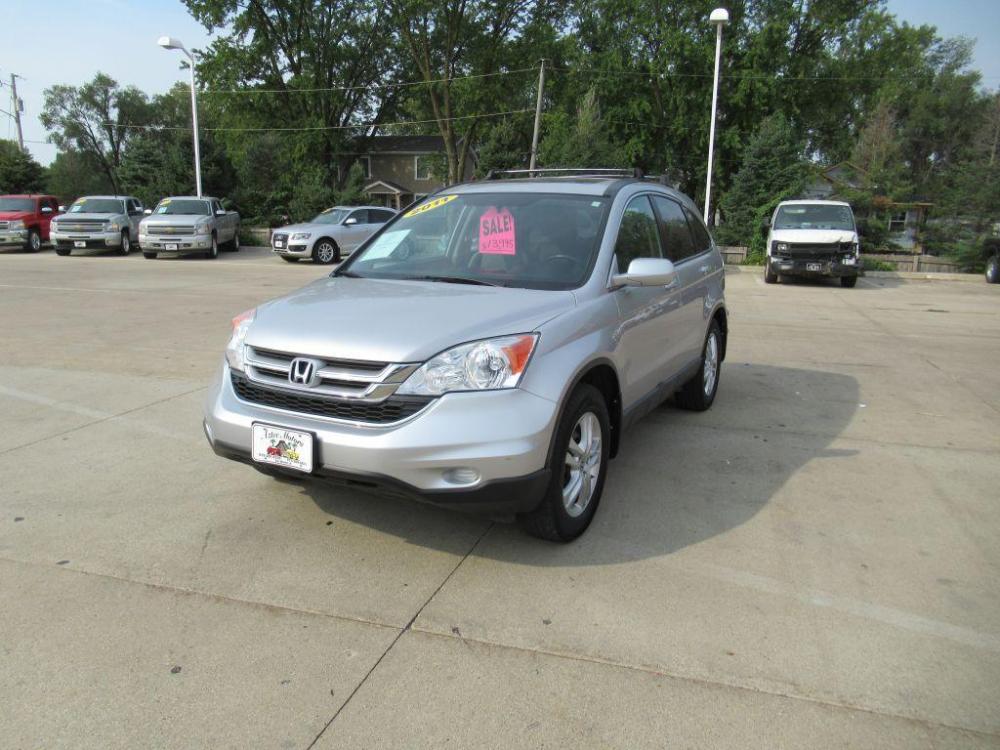 2011 SILVER HONDA CR-V EXL (5J6RE4H77BL) with an 2.4L engine, Automatic transmission, located at 908 SE 14th Street, Des Moines, IA, 50317, (515) 281-0330, 41.580303, -93.597046 - Photo #0