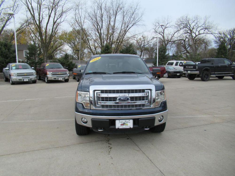 2014 BLUE FORD F150 SUPERCREW XLT (1FTFW1EF0EF) with an 5.0L engine, Automatic transmission, located at 908 SE 14th Street, Des Moines, IA, 50317, (515) 281-0330, 41.580303, -93.597046 - Photo #1