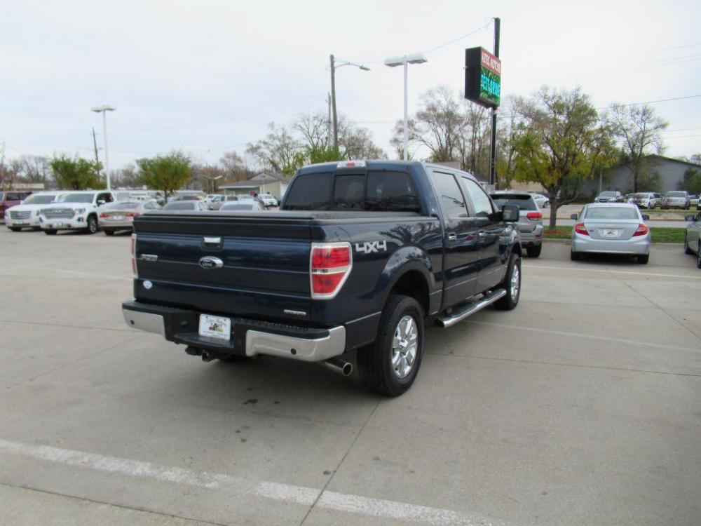 2014 BLUE FORD F150 SUPERCREW XLT (1FTFW1EF0EF) with an 5.0L engine, Automatic transmission, located at 908 SE 14th Street, Des Moines, IA, 50317, (515) 281-0330, 41.580303, -93.597046 - Photo #4