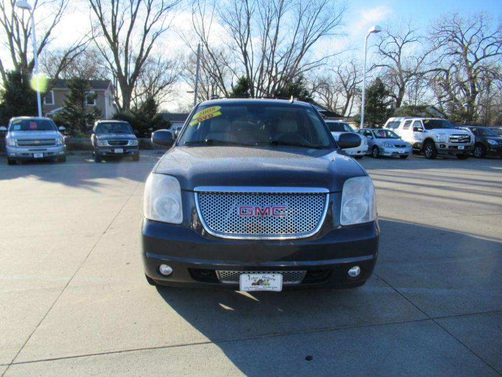 2008 BLUE GMC YUKON DENALI (1GKFK63858J) with an 6.2L engine, Automatic transmission, located at 908 SE 14th Street, Des Moines, IA, 50317, (515) 281-0330, 41.580303, -93.597046 - Photo #1