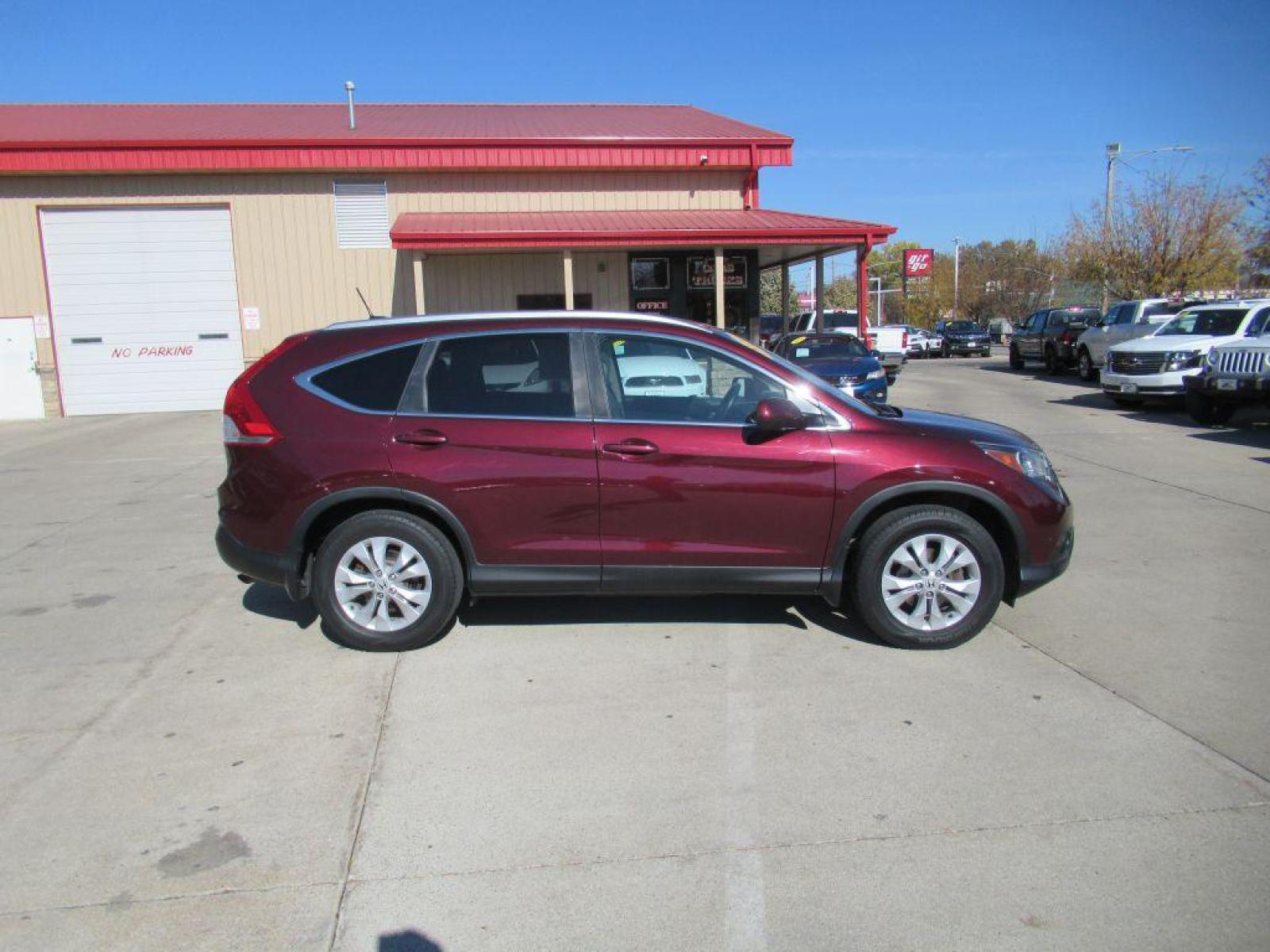 2014 MARRON HONDA CR-V EXL (5J6RM4H74EL) with an 2.4L engine, Automatic transmission, located at 908 SE 14th Street, Des Moines, IA, 50317, (515) 281-0330, 41.580303, -93.597046 - Photo #3