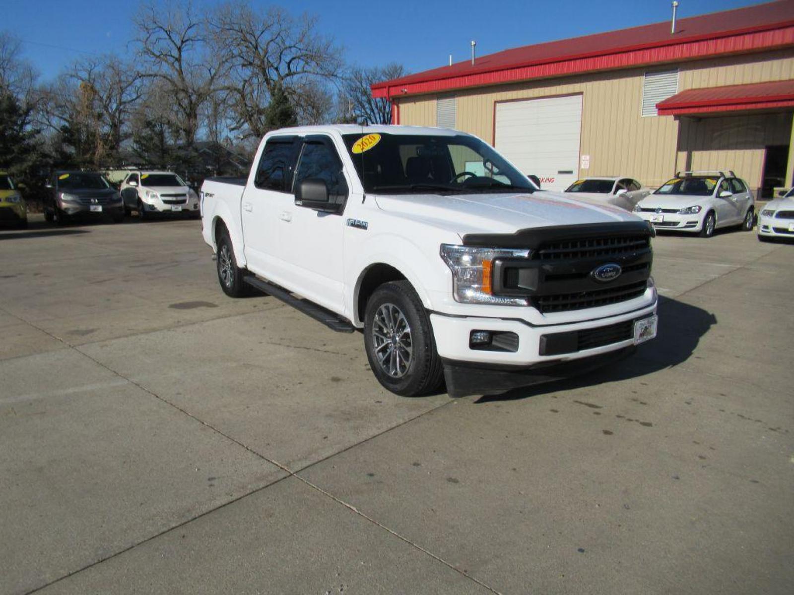 2020 WHITE FORD F150 SUPERCREW (1FTEW1C54LK) with an 5.0L engine, Automatic transmission, located at 908 SE 14th Street, Des Moines, IA, 50317, (515) 281-0330, 41.580303, -93.597046 - Photo #2