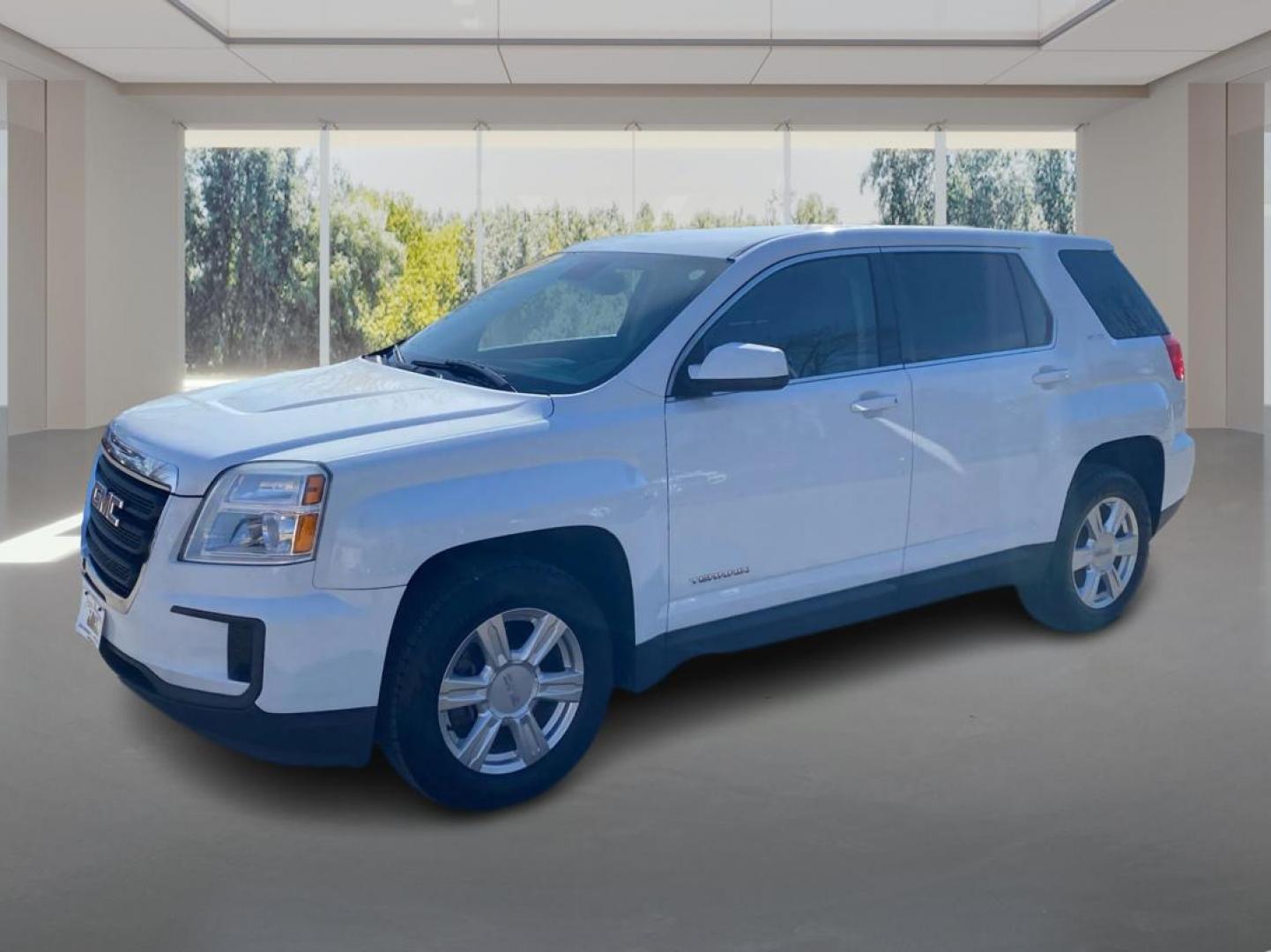 2016 WHITE GMC TERRAIN SLE (2GKALMEK2G6) with an 2.4L engine, Automatic transmission, located at 908 SE 14th Street, Des Moines, IA, 50317, (515) 281-0330, 41.580303, -93.597046 - Photo#7
