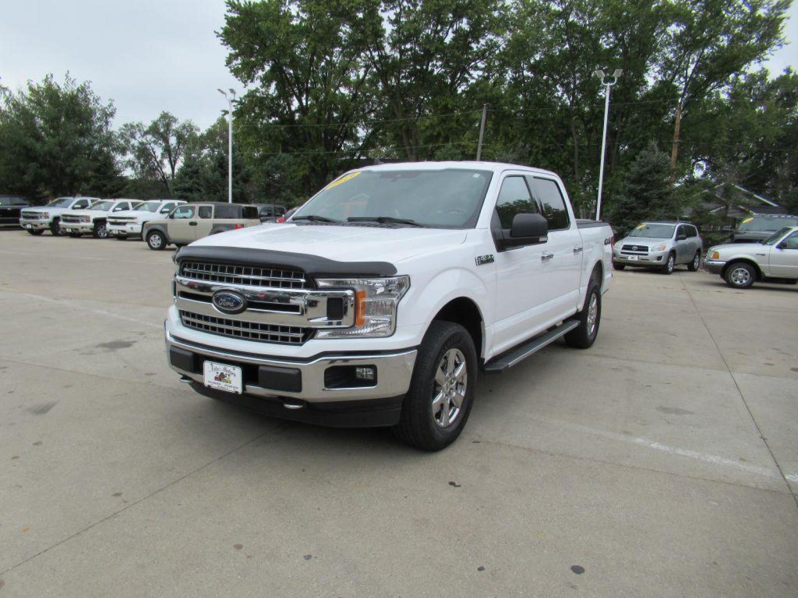 2019 WHITE FORD F150 SUPERCREW XLT (1FTEW1E47KK) with an 3.5L engine, Automatic transmission, located at 908 SE 14th Street, Des Moines, IA, 50317, (515) 281-0330, 41.580303, -93.597046 - Photo #0