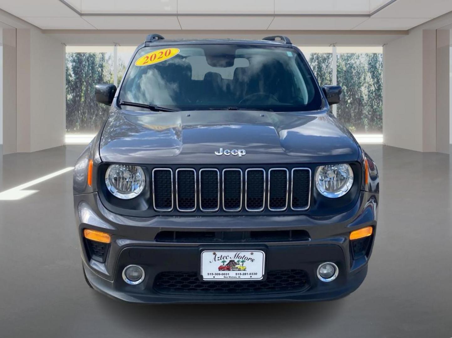 2020 GRAY JEEP RENEGADE LATITUDE (ZACNJBBB1LP) with an 2.4L engine, Automatic transmission, located at 908 SE 14th Street, Des Moines, IA, 50317, (515) 281-0330, 41.580303, -93.597046 - Photo#6