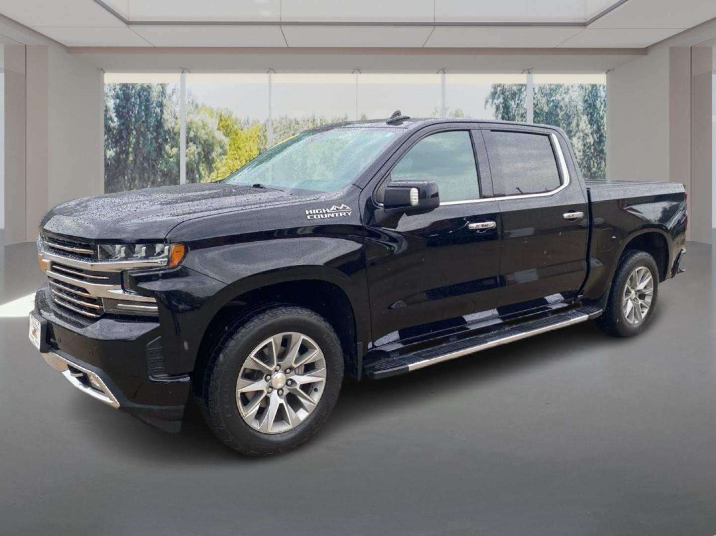 2020 BLACK CHEVROLET SILVERADO 1500 HIGH COUNTRY (1GCUYHED3LZ) with an 5.3L engine, Automatic transmission, located at 908 SE 14th Street, Des Moines, IA, 50317, (515) 281-0330, 41.580303, -93.597046- Photo#7