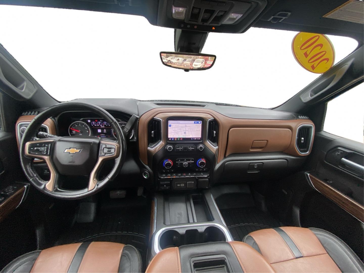 2020 BLACK CHEVROLET SILVERADO 1500 HIGH COUNTRY (1GCUYHED3LZ) with an 5.3L engine, Automatic transmission, located at 908 SE 14th Street, Des Moines, IA, 50317, (515) 281-0330, 41.580303, -93.597046- Photo#21