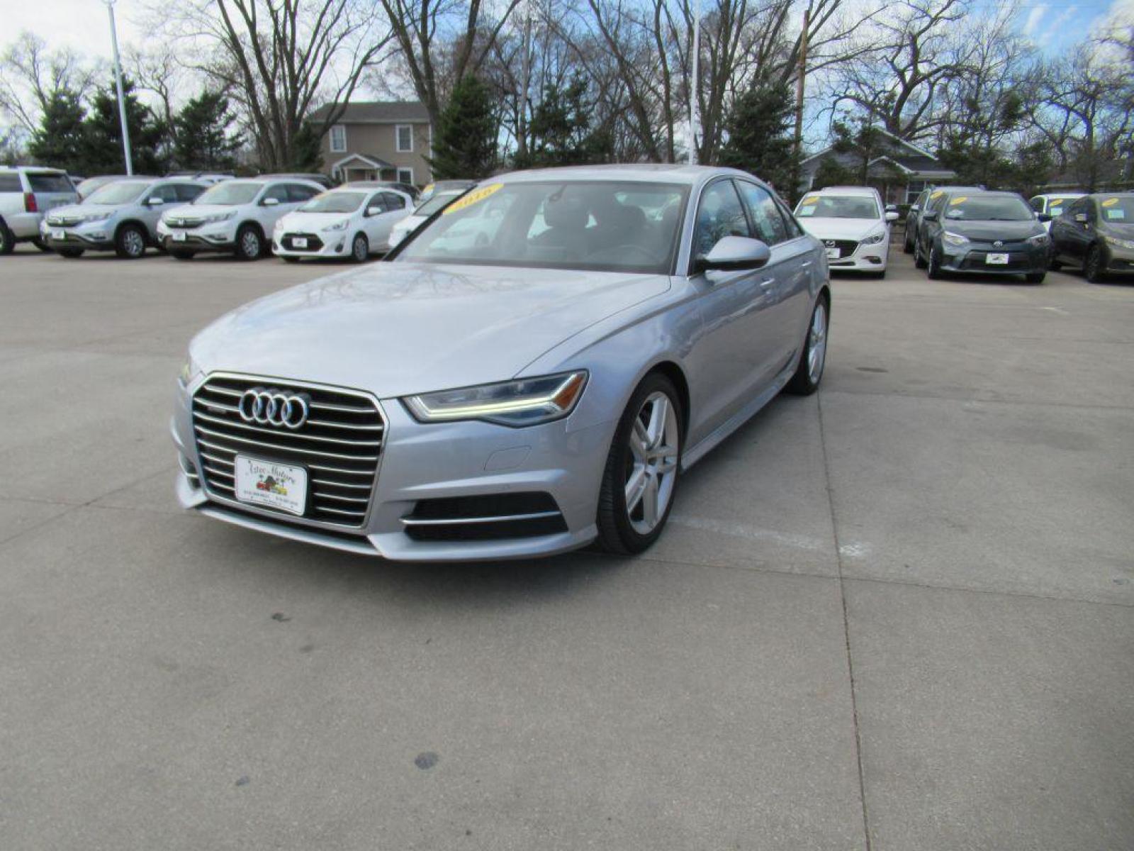 2016 SILVER AUDI A6 PREMIUM PLUS (WAUGFAFC1GN) with an 2.0L engine, Automatic transmission, located at 908 SE 14th Street, Des Moines, IA, 50317, (515) 281-0330, 41.580303, -93.597046 - Photo #0
