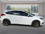 2018 WHITE FORD FOCUS ST (1FADP3L98JL) with an 2.0L engine, 6-Speed Manual transmission, located at 908 SE 14th Street, Des Moines, IA, 50317, (515) 281-0330, 41.580303, -93.597046 - Photo#1