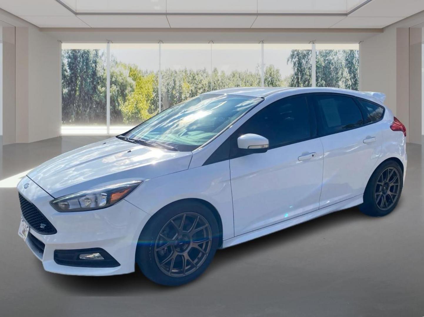2018 WHITE FORD FOCUS ST (1FADP3L98JL) with an 2.0L engine, 6-Speed Manual transmission, located at 908 SE 14th Street, Des Moines, IA, 50317, (515) 281-0330, 41.580303, -93.597046 - Photo#7