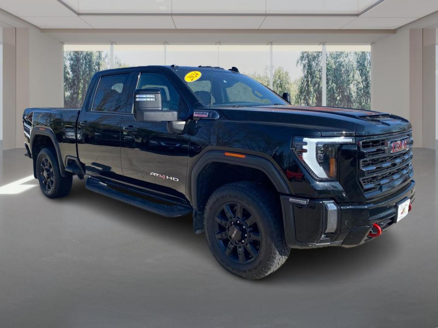 2024 BLACK GMC SIERRA CREW CAB 2500 AT4 (1GT49PEY2RF) with an 6.6L engine, Automatic transmission, located at 908 SE 14th Street, Des Moines, IA, 50317, (515) 281-0330, 41.580303, -93.597046 - Photo#0