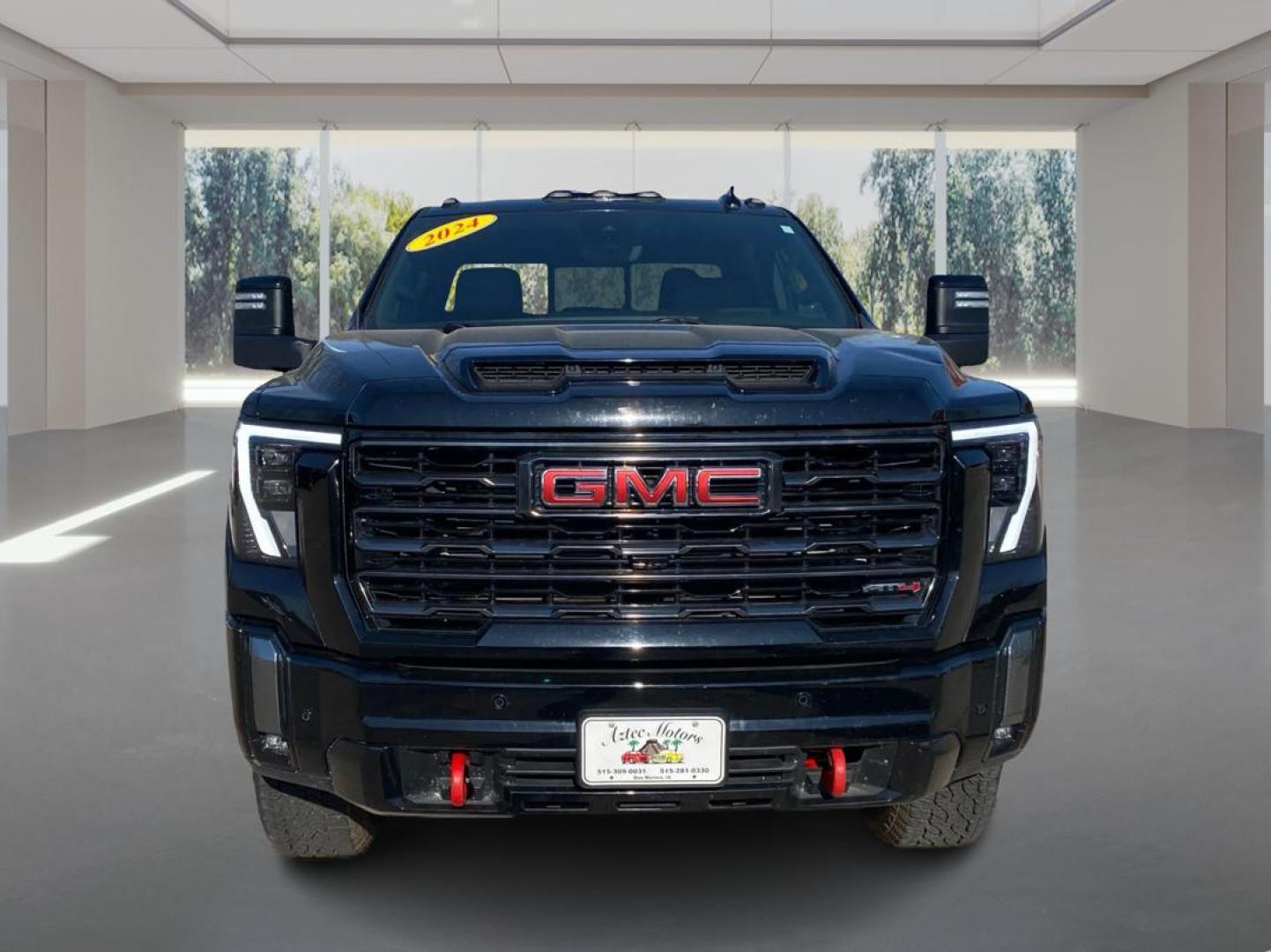 2024 BLACK GMC SIERRA CREW CAB 2500 AT4 (1GT49PEY2RF) with an 6.6L engine, Automatic transmission, located at 908 SE 14th Street, Des Moines, IA, 50317, (515) 281-0330, 41.580303, -93.597046 - Photo#6