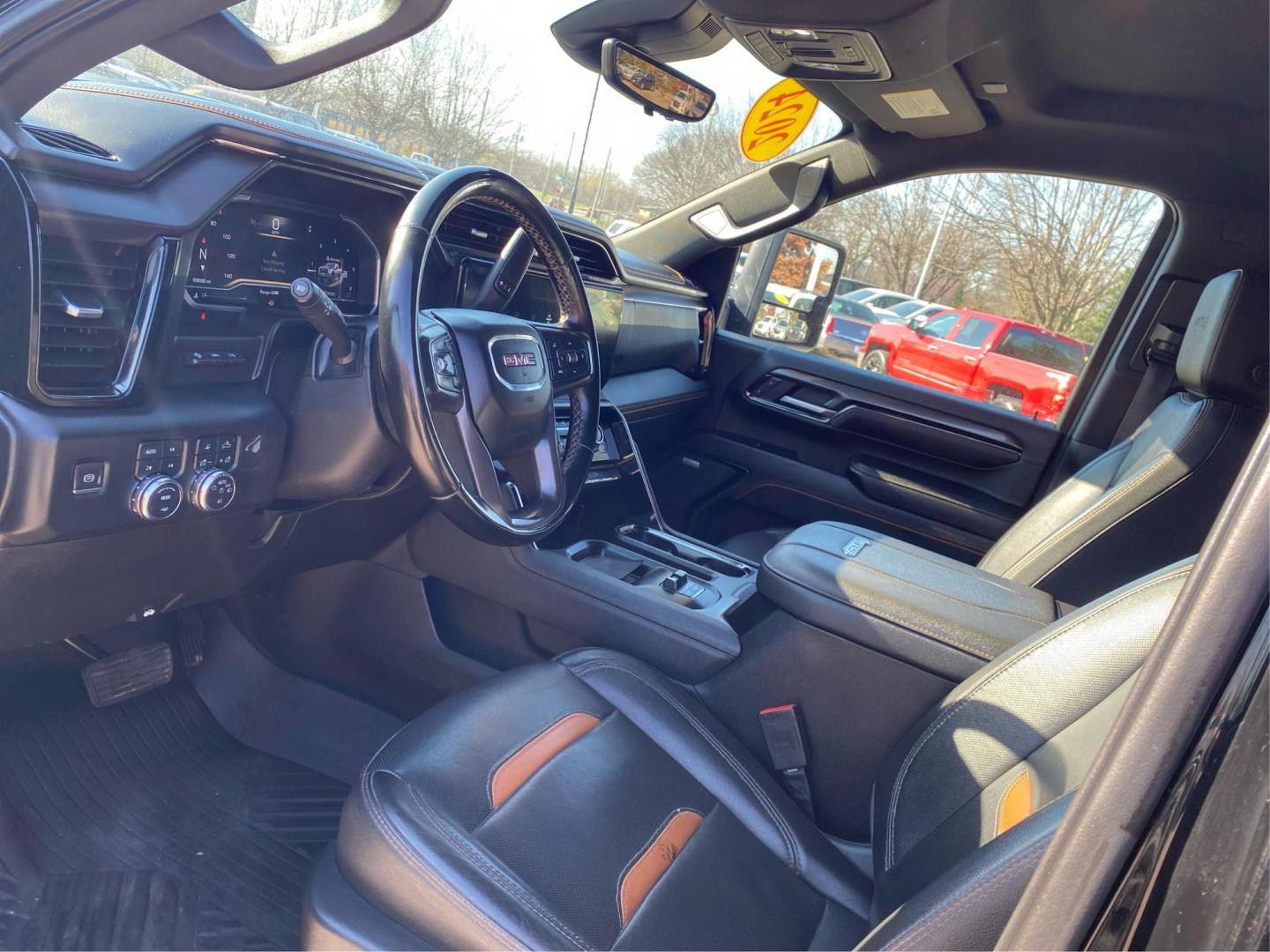 2024 BLACK GMC SIERRA CREW CAB 2500 AT4 (1GT49PEY2RF) with an 6.6L engine, Automatic transmission, located at 908 SE 14th Street, Des Moines, IA, 50317, (515) 281-0330, 41.580303, -93.597046 - Photo#8