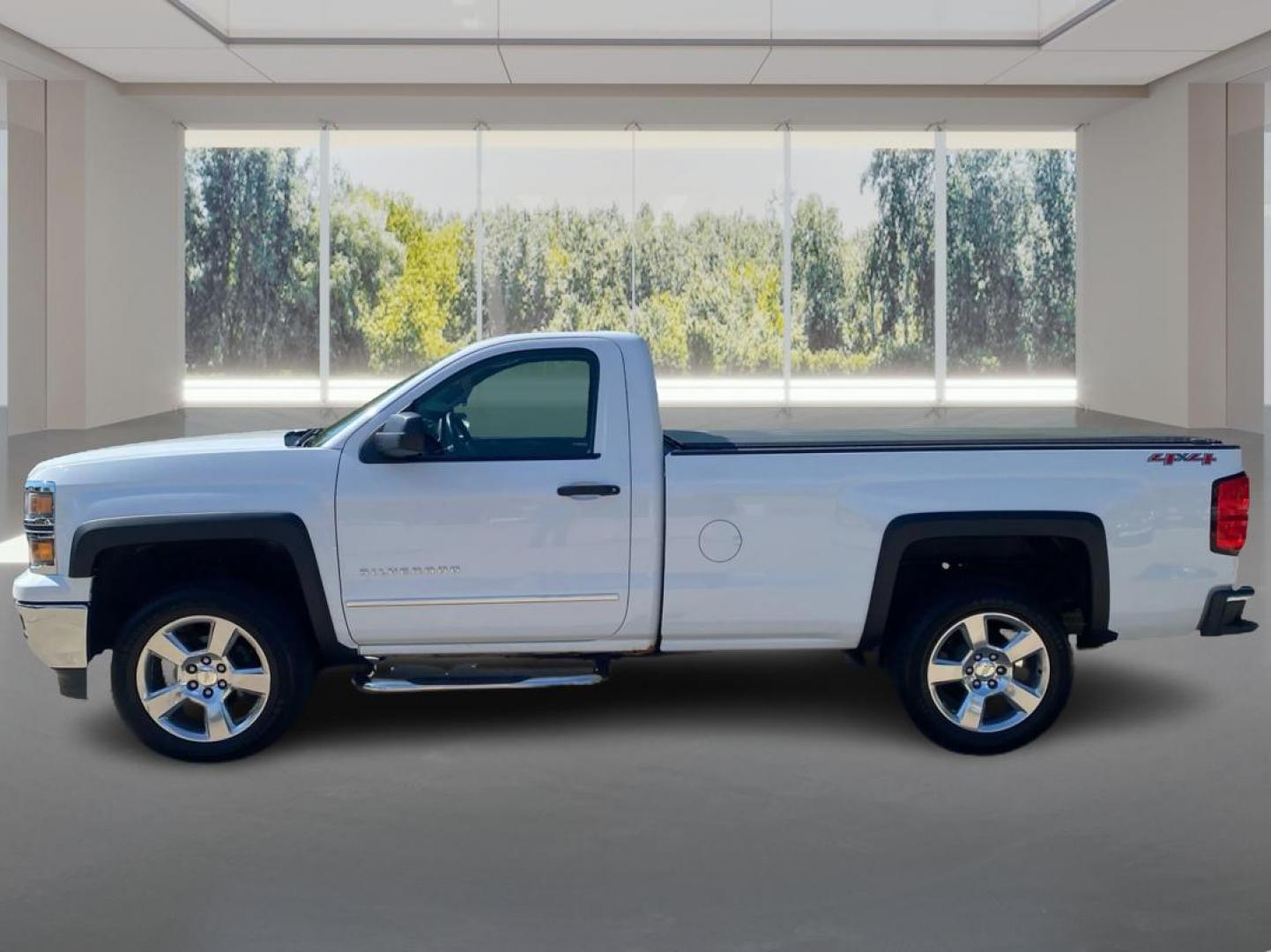 2014 WHITE CHEVROLET SILVERADO 1500 LT (1GCNKREC3EZ) with an 5.3L engine, Automatic transmission, located at 908 SE 14th Street, Des Moines, IA, 50317, (515) 281-0330, 41.580303, -93.597046 - Photo#5
