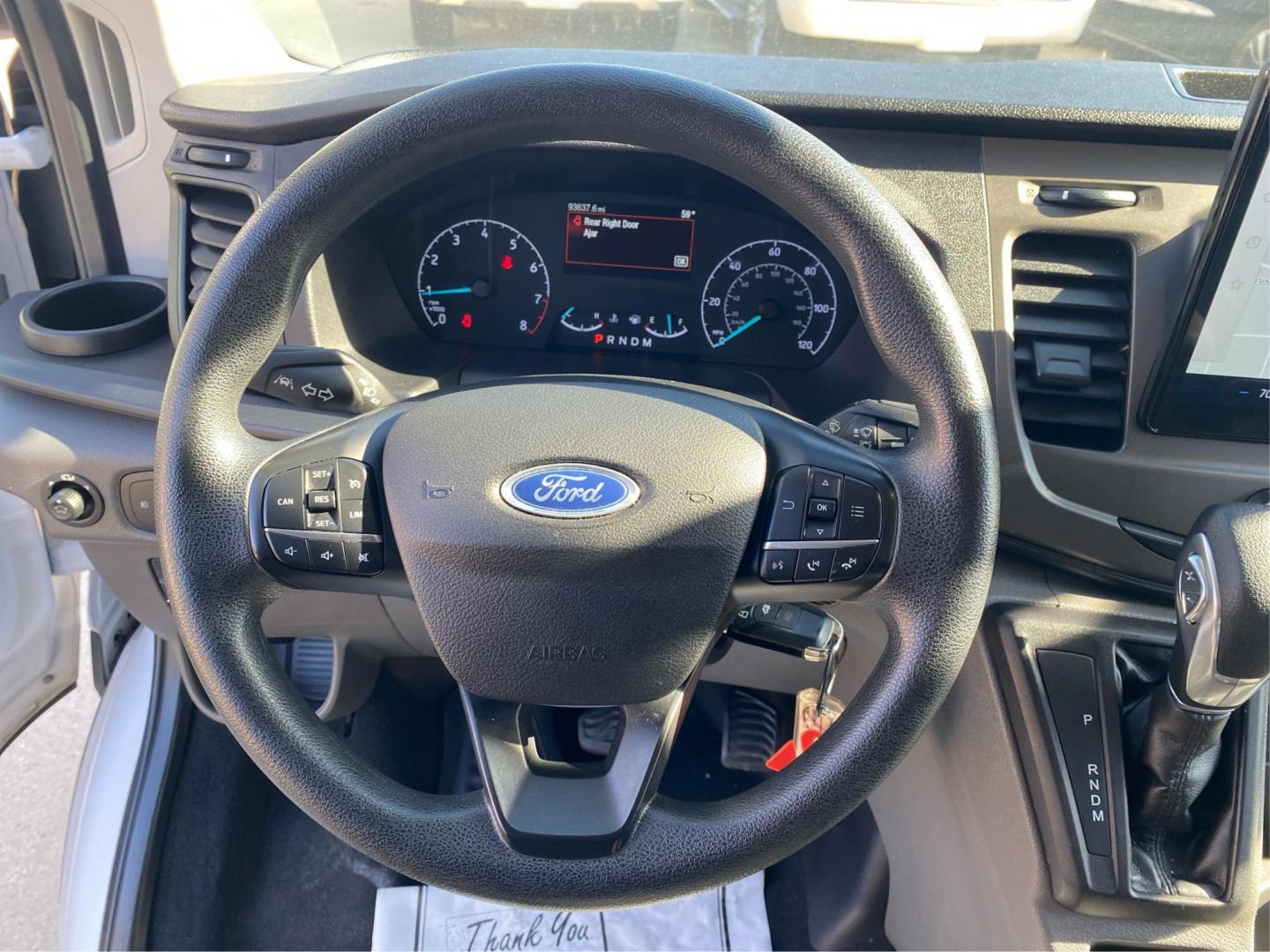 2022 WHITE FORD TRANSIT T-350 (1FBAX2Y83NK) with an 3.5L engine, Automatic transmission, located at 908 SE 14th Street, Des Moines, IA, 50317, (515) 281-0330, 41.580303, -93.597046 - Photo#14