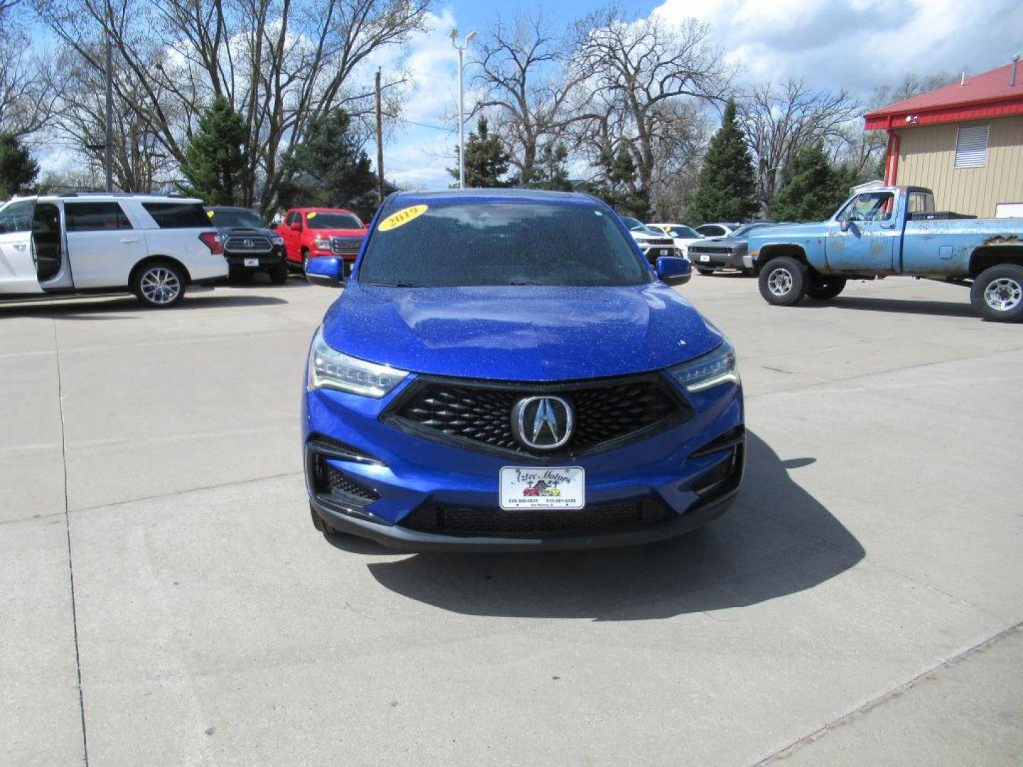 2019 BLUE ACURA RDX A-SPEC (5J8TC2H61KL) with an 2.0L engine, Automatic transmission, located at 908 SE 14th Street, Des Moines, IA, 50317, (515) 281-0330, 41.580303, -93.597046 - Photo#1
