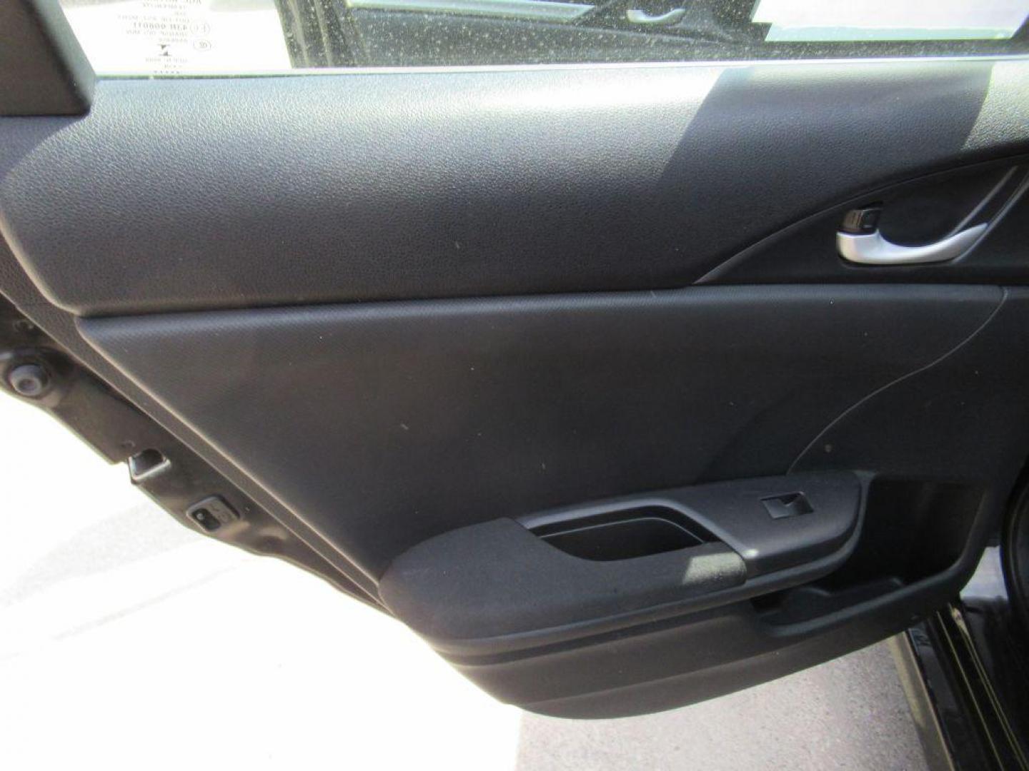 2019 BLACK HONDA CIVIC LX (2HGFC2F68KH) with an 2.0L engine, Continuously Variable transmission, located at 908 SE 14th Street, Des Moines, IA, 50317, (515) 281-0330, 41.580303, -93.597046 - Photo#10