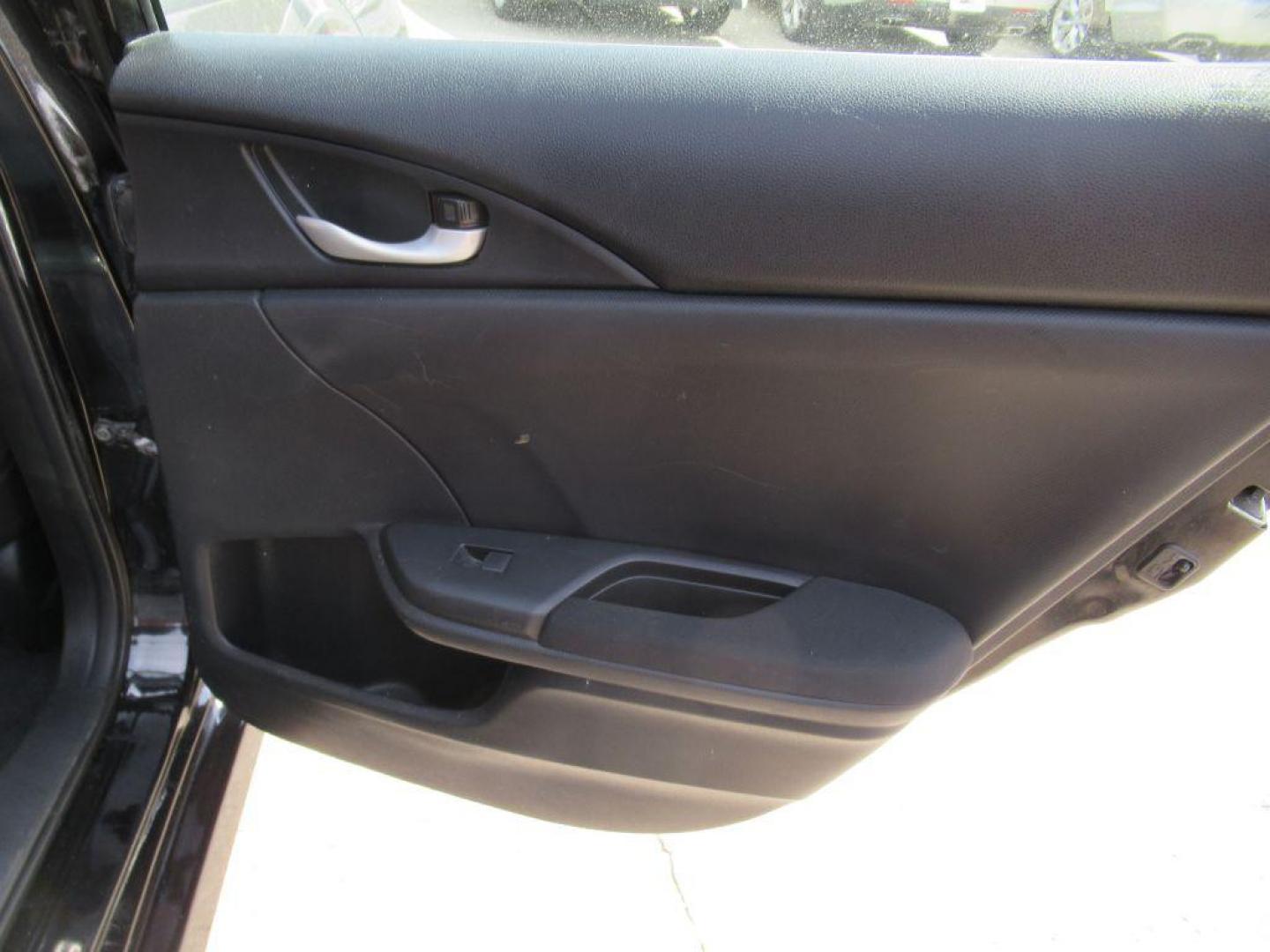 2019 BLACK HONDA CIVIC LX (2HGFC2F68KH) with an 2.0L engine, Continuously Variable transmission, located at 908 SE 14th Street, Des Moines, IA, 50317, (515) 281-0330, 41.580303, -93.597046 - Photo#11