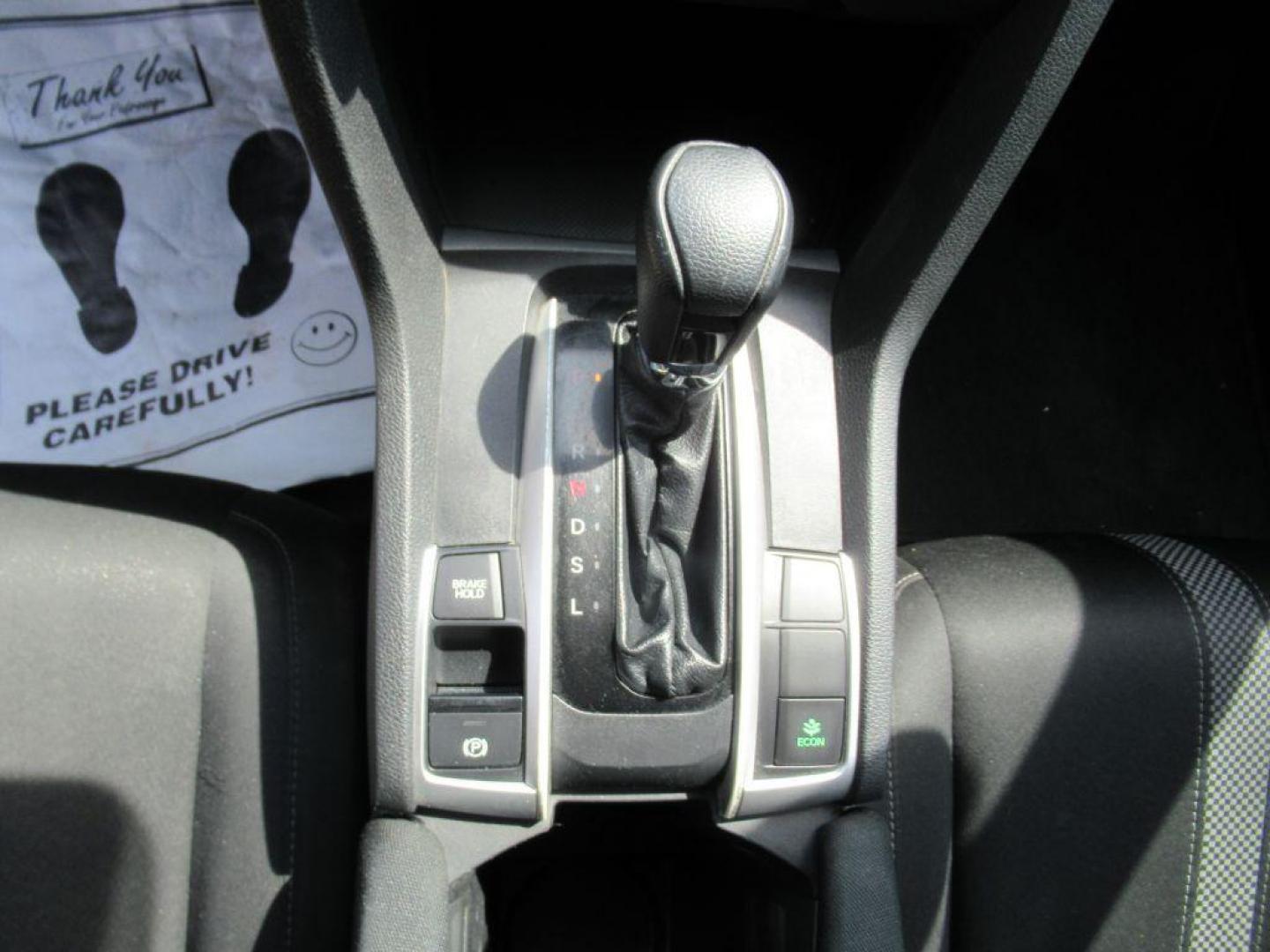 2019 BLACK HONDA CIVIC LX (2HGFC2F68KH) with an 2.0L engine, Continuously Variable transmission, located at 908 SE 14th Street, Des Moines, IA, 50317, (515) 281-0330, 41.580303, -93.597046 - Photo#19