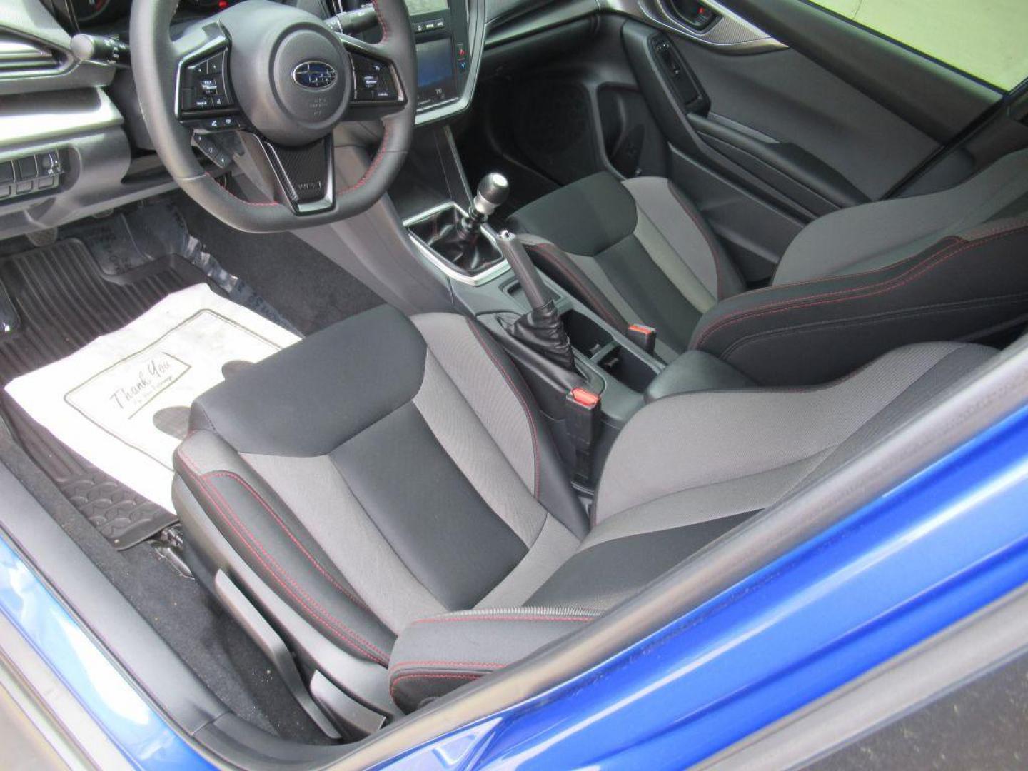 2023 BLUE SUBARU WRX (JF1VBAA60P9) with an 2.5L engine, Automatic transmission, located at 908 SE 14th Street, Des Moines, IA, 50317, (515) 281-0330, 41.580303, -93.597046 - Photo#16