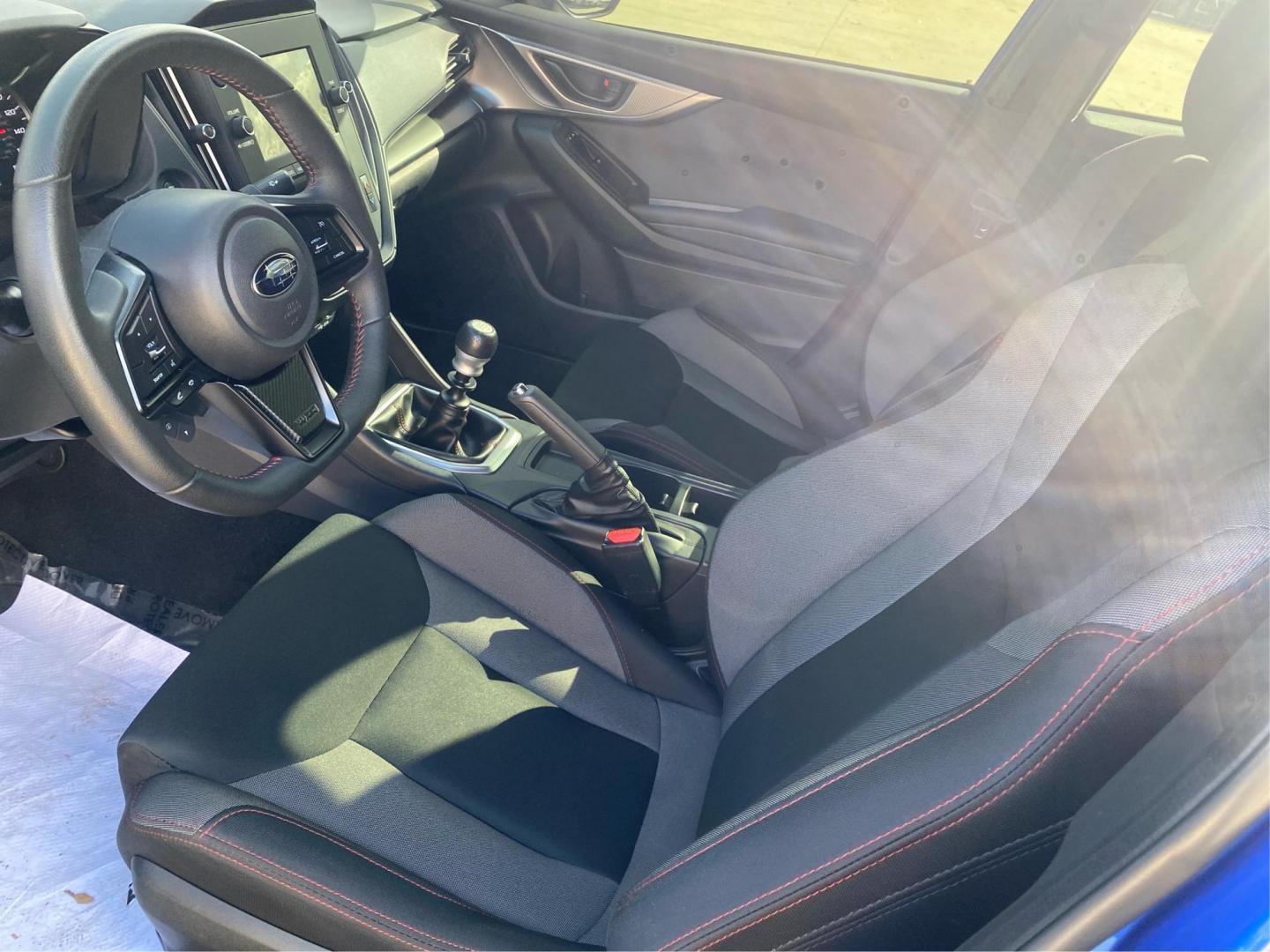 2023 BLUE SUBARU WRX (JF1VBAA60P9) with an 2.5L engine, Automatic transmission, located at 908 SE 14th Street, Des Moines, IA, 50317, (515) 281-0330, 41.580303, -93.597046 - Photo#8