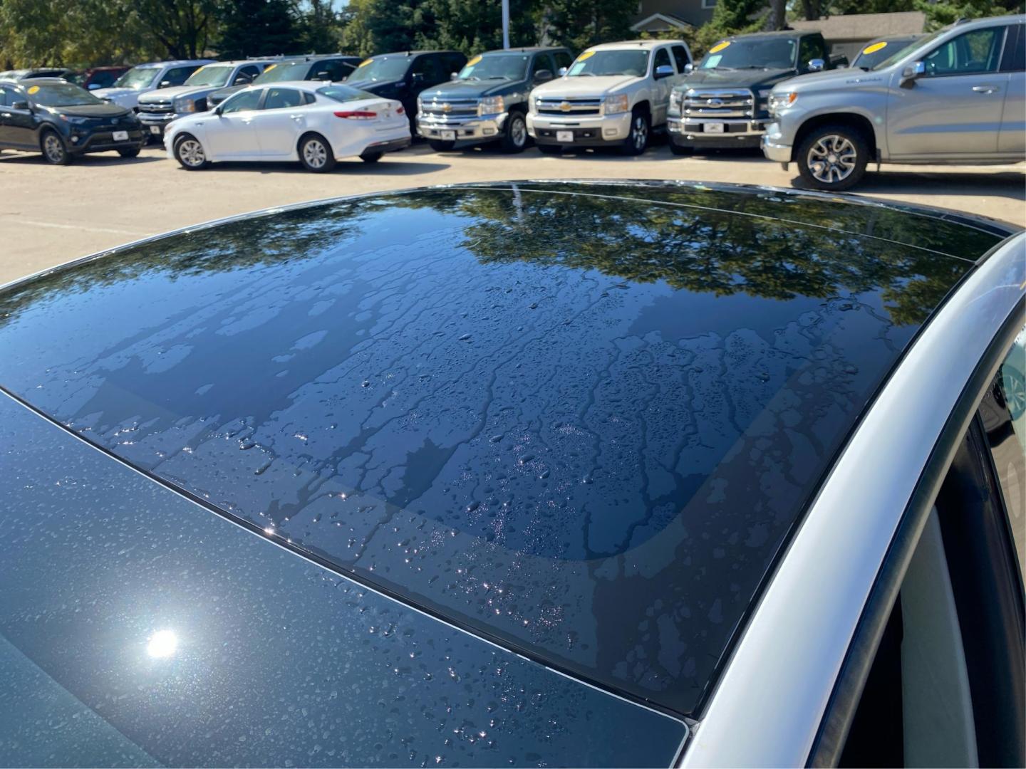 2021 WHITE TESLA MODEL 3 (5YJ3E1EB4MF) , Continuously Variable transmission, located at 908 SE 14th Street, Des Moines, IA, 50317, (515) 281-0330, 41.580303, -93.597046 - Photo#10