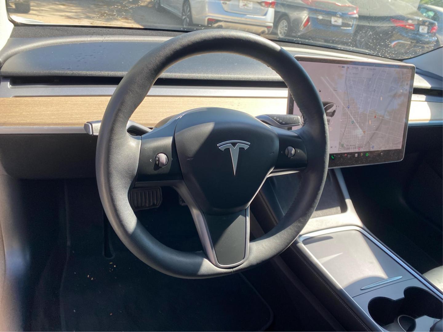 2021 WHITE TESLA MODEL 3 (5YJ3E1EB4MF) , Continuously Variable transmission, located at 908 SE 14th Street, Des Moines, IA, 50317, (515) 281-0330, 41.580303, -93.597046 - Photo#14
