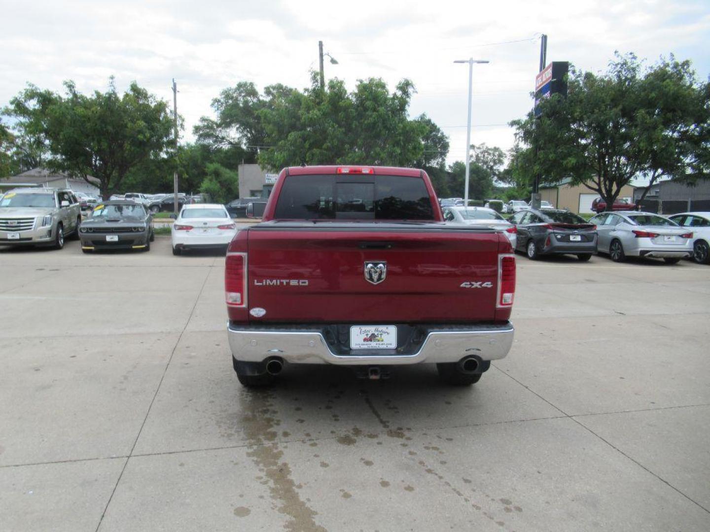 2015 MARRON RAM 1500 LONGHORN (1C6RR7PT0FS) with an 5.7L engine, Automatic transmission, located at 908 SE 14th Street, Des Moines, IA, 50317, (515) 281-0330, 41.580303, -93.597046 - Photo#5