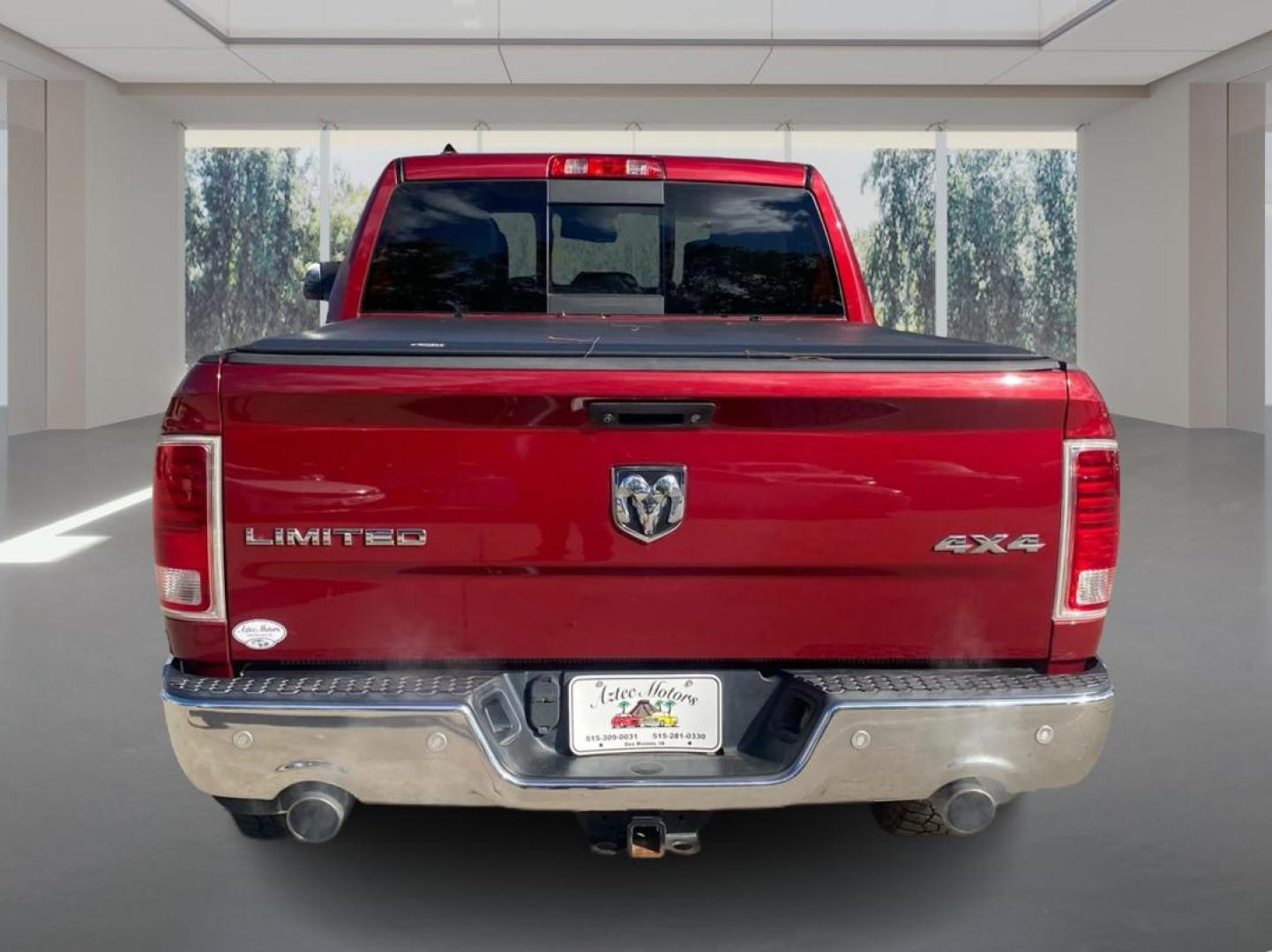 2015 MARRON RAM 1500 LONGHORN (1C6RR7PT0FS) with an 5.7L engine, Automatic transmission, located at 908 SE 14th Street, Des Moines, IA, 50317, (515) 281-0330, 41.580303, -93.597046 - Photo#3