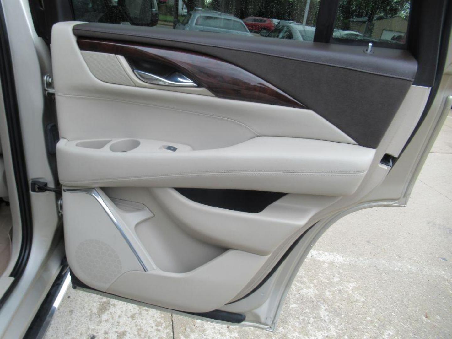 2015 GOLD CADILLAC ESCALADE PREMIUM (1GYS4NKJ4FR) with an 6.2L engine, Automatic transmission, located at 908 SE 14th Street, Des Moines, IA, 50317, (515) 281-0330, 41.580303, -93.597046 - Photo#11