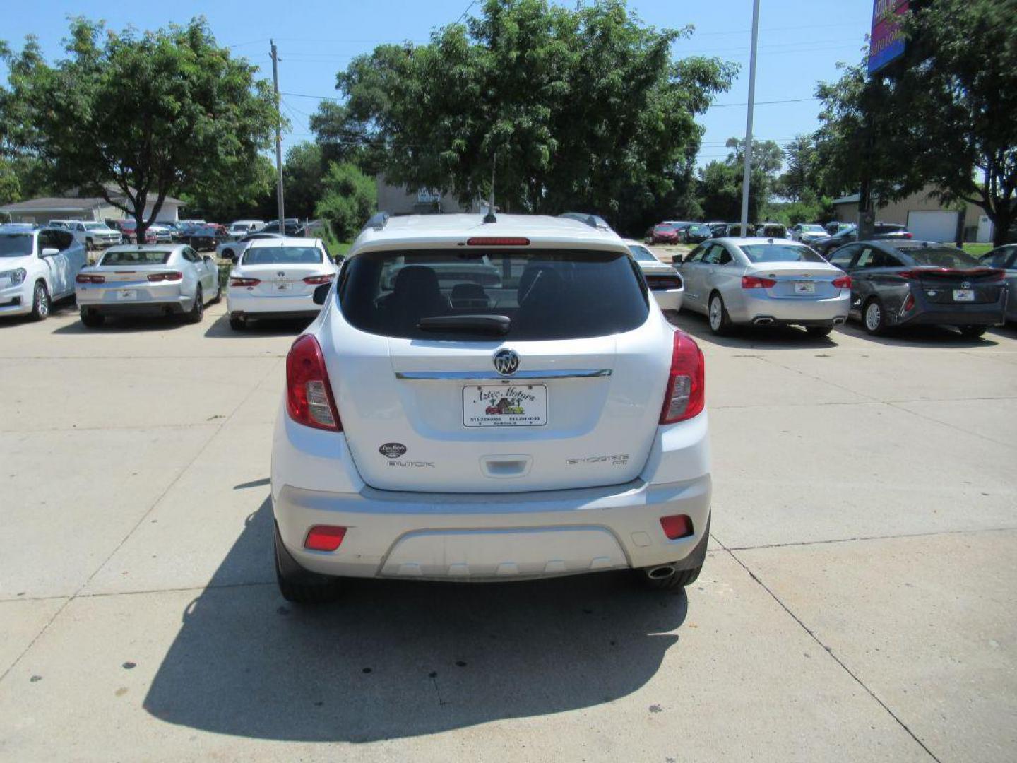 2014 WHITE BUICK ENCORE (KL4CJGSB0EB) with an 1.4L engine, Automatic transmission, located at 908 SE 14th Street, Des Moines, IA, 50317, (515) 281-0330, 41.580303, -93.597046 - Photo#5
