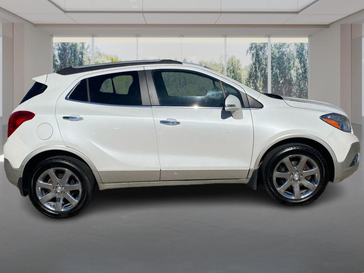 2014 WHITE BUICK ENCORE (KL4CJGSB0EB) with an 1.4L engine, Automatic transmission, located at 908 SE 14th Street, Des Moines, IA, 50317, (515) 281-0330, 41.580303, -93.597046 - Photo#1