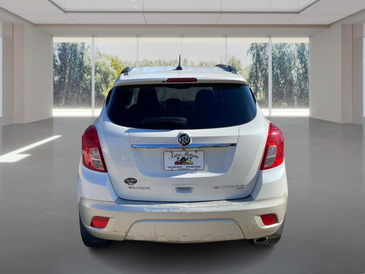 2014 WHITE BUICK ENCORE (KL4CJGSB0EB) with an 1.4L engine, Automatic transmission, located at 908 SE 14th Street, Des Moines, IA, 50317, (515) 281-0330, 41.580303, -93.597046 - Photo#3