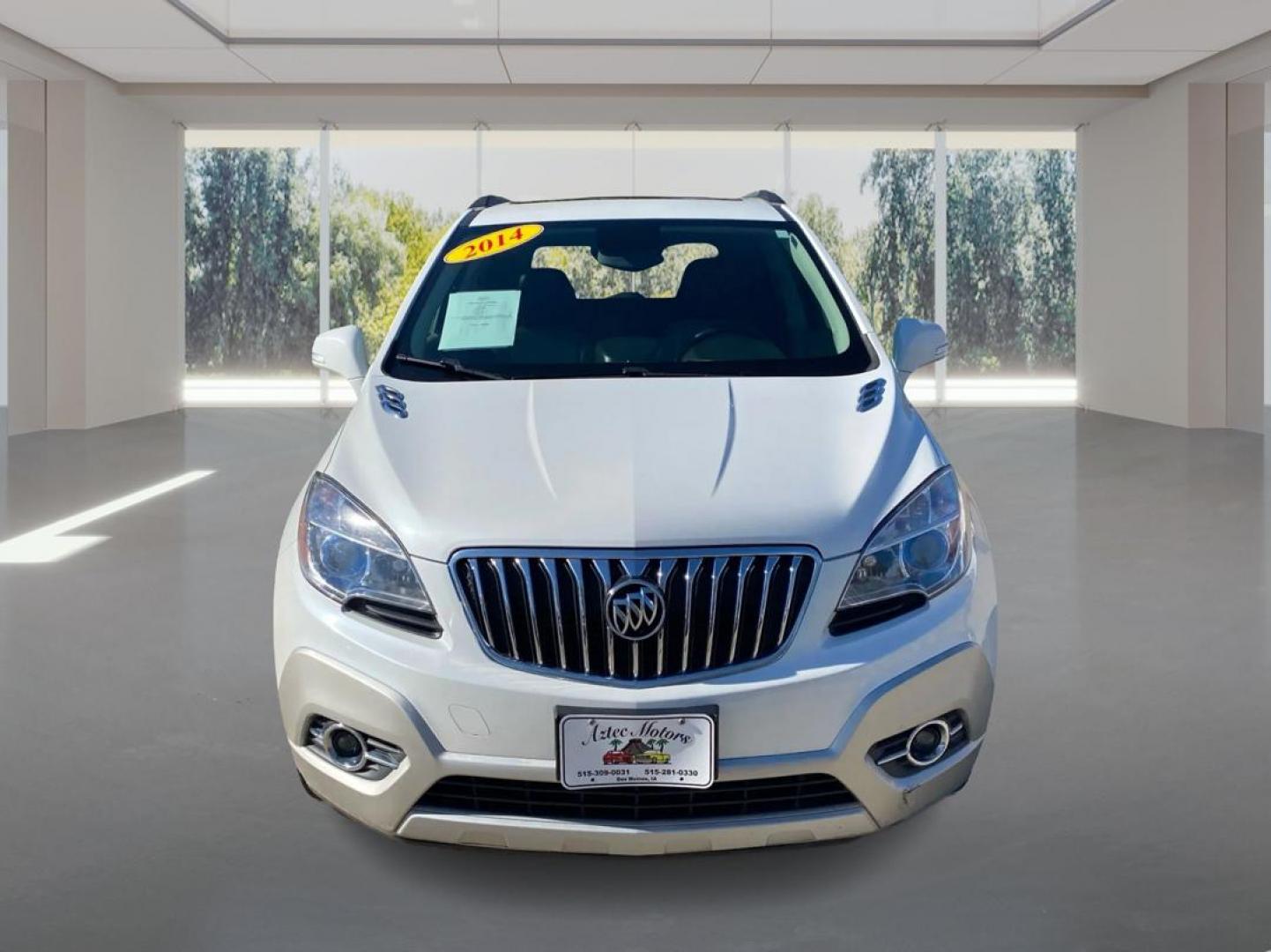 2014 WHITE BUICK ENCORE (KL4CJGSB0EB) with an 1.4L engine, Automatic transmission, located at 908 SE 14th Street, Des Moines, IA, 50317, (515) 281-0330, 41.580303, -93.597046 - Photo#6