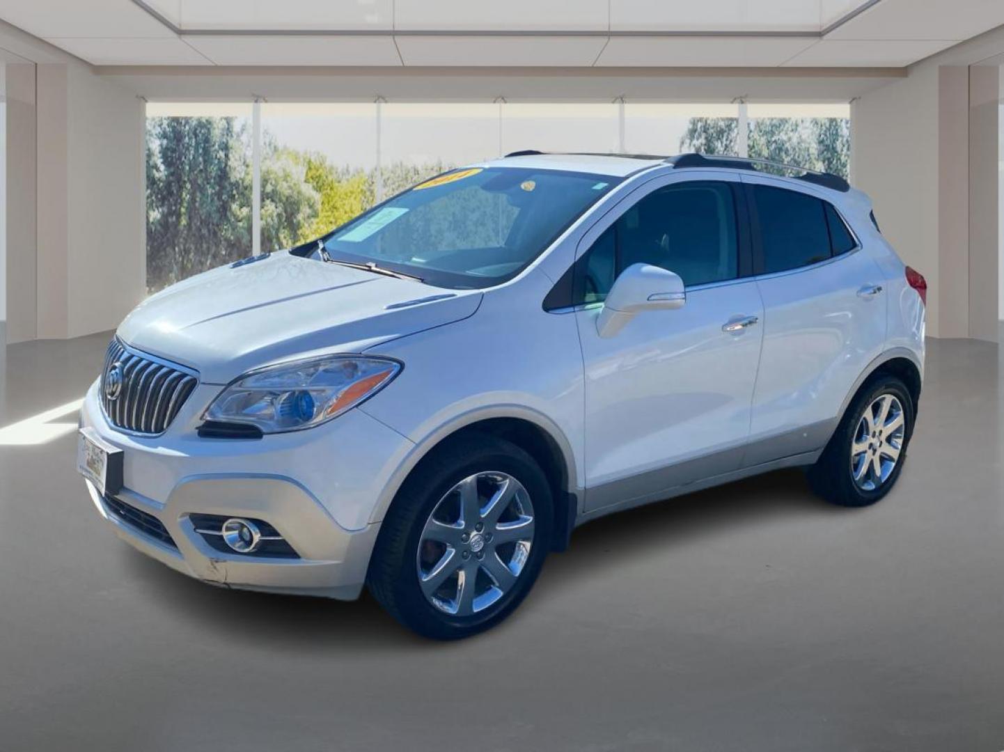 2014 WHITE BUICK ENCORE (KL4CJGSB0EB) with an 1.4L engine, Automatic transmission, located at 908 SE 14th Street, Des Moines, IA, 50317, (515) 281-0330, 41.580303, -93.597046 - Photo#7