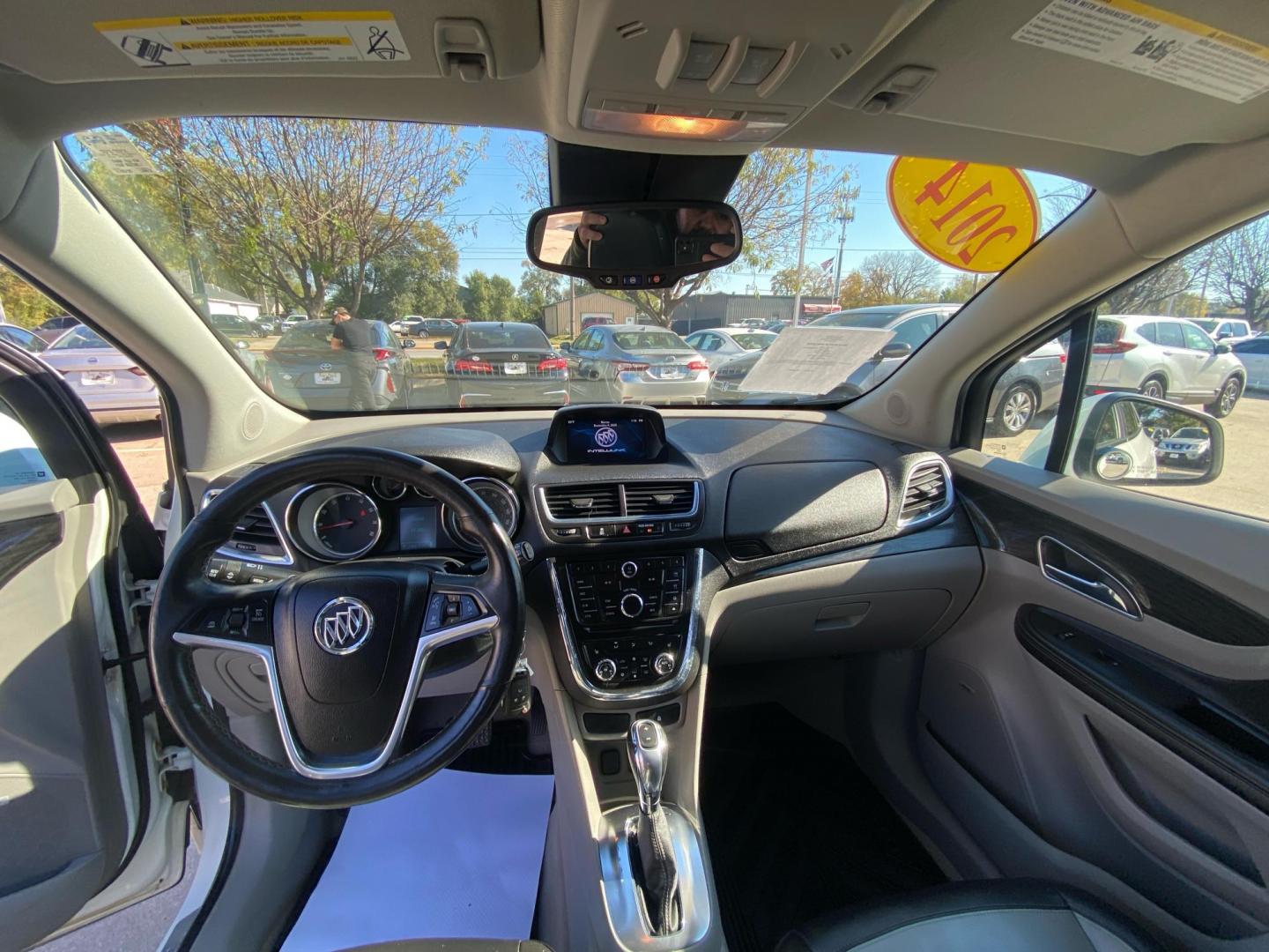 2014 WHITE BUICK ENCORE (KL4CJGSB0EB) with an 1.4L engine, Automatic transmission, located at 908 SE 14th Street, Des Moines, IA, 50317, (515) 281-0330, 41.580303, -93.597046 - Photo#21