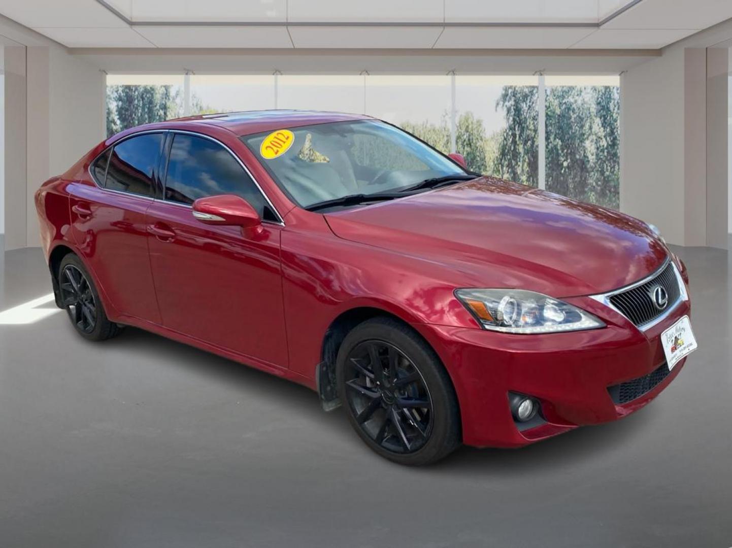 2012 RED LEXUS IS 250 (JTHCF5C22C2) with an 2.5L engine, Automatic transmission, located at 908 SE 14th Street, Des Moines, IA, 50317, (515) 281-0330, 41.580303, -93.597046 - Photo#0