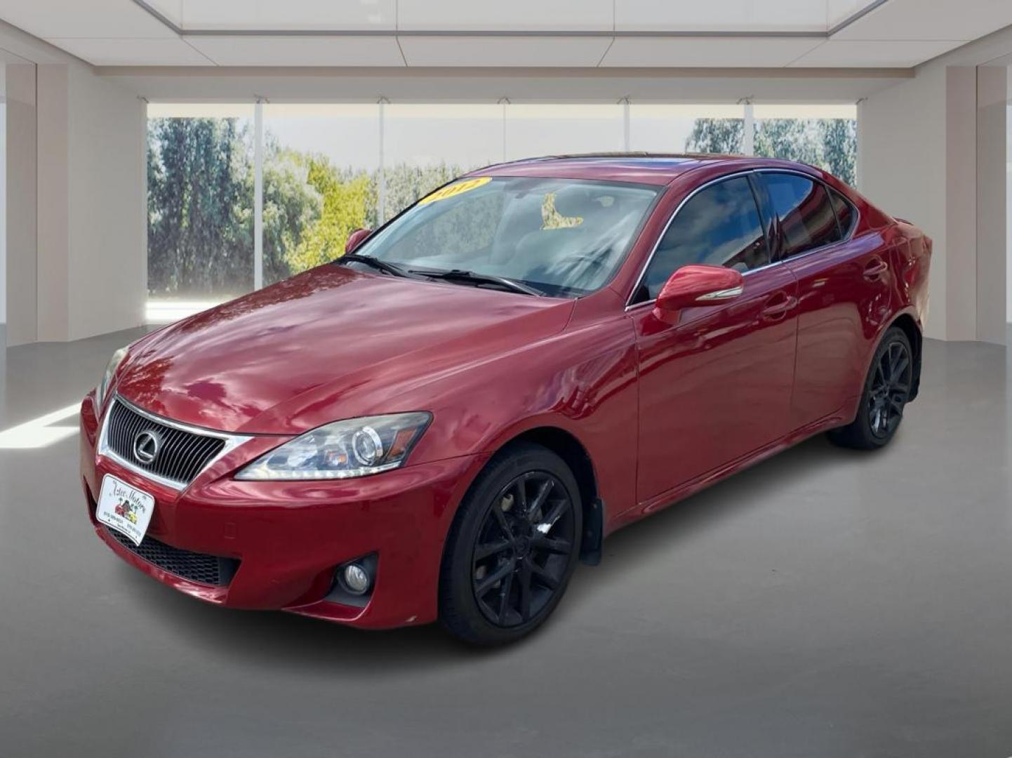 2012 RED LEXUS IS 250 (JTHCF5C22C2) with an 2.5L engine, Automatic transmission, located at 908 SE 14th Street, Des Moines, IA, 50317, (515) 281-0330, 41.580303, -93.597046 - Photo#7