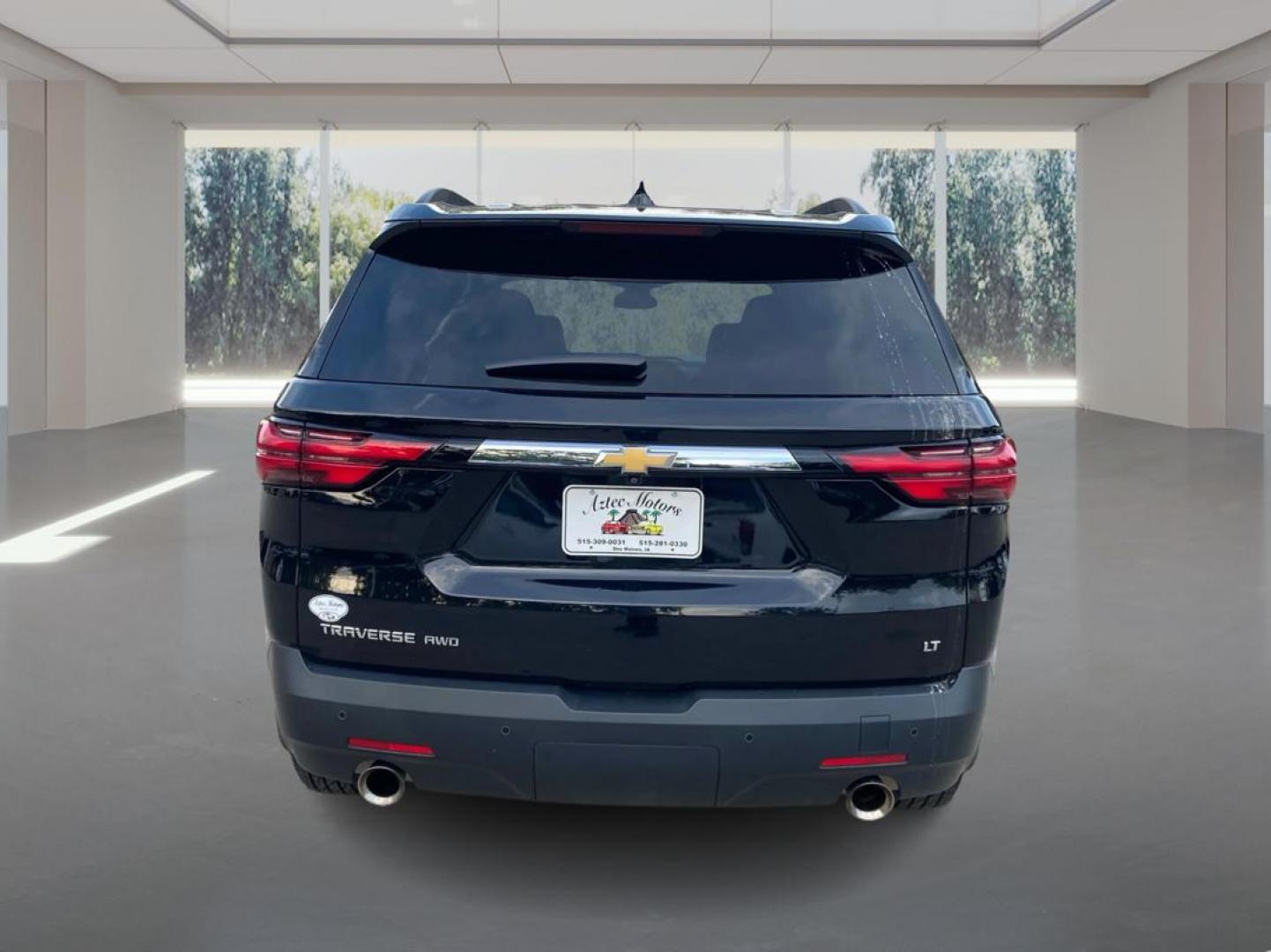 2022 BLACK CHEVROLET TRAVERSE LT (1GNEVHKWXNJ) with an 3.6L engine, Automatic transmission, located at 908 SE 14th Street, Des Moines, IA, 50317, (515) 281-0330, 41.580303, -93.597046 - Photo#3