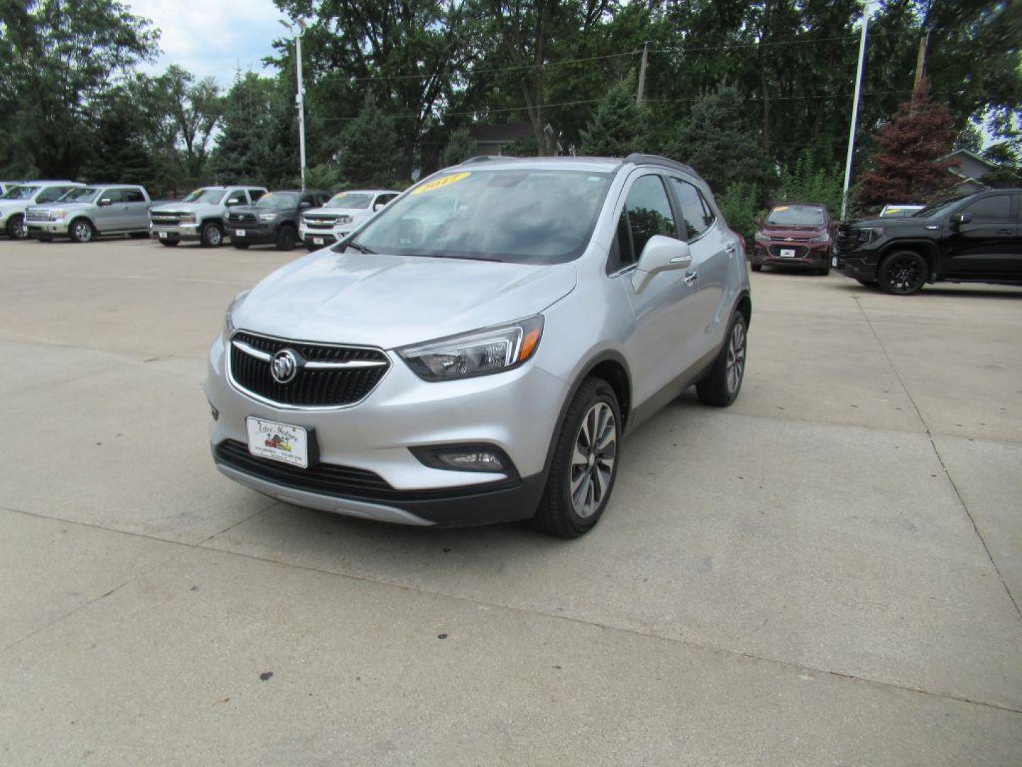 2017 SILVER BUICK ENCORE PREFERRED II (KL4CJFSB1HB) with an 1.4L engine, Automatic transmission, located at 908 SE 14th Street, Des Moines, IA, 50317, (515) 281-0330, 41.580303, -93.597046 - Photo#0