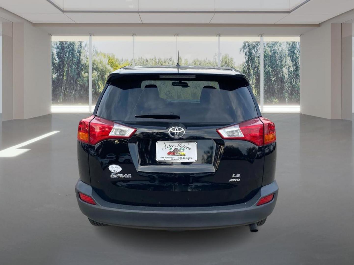2015 BLACK TOYOTA RAV4 LE (2T3BFREV4FW) with an 2.5L engine, Automatic transmission, located at 908 SE 14th Street, Des Moines, IA, 50317, (515) 281-0330, 41.580303, -93.597046 - Photo#3