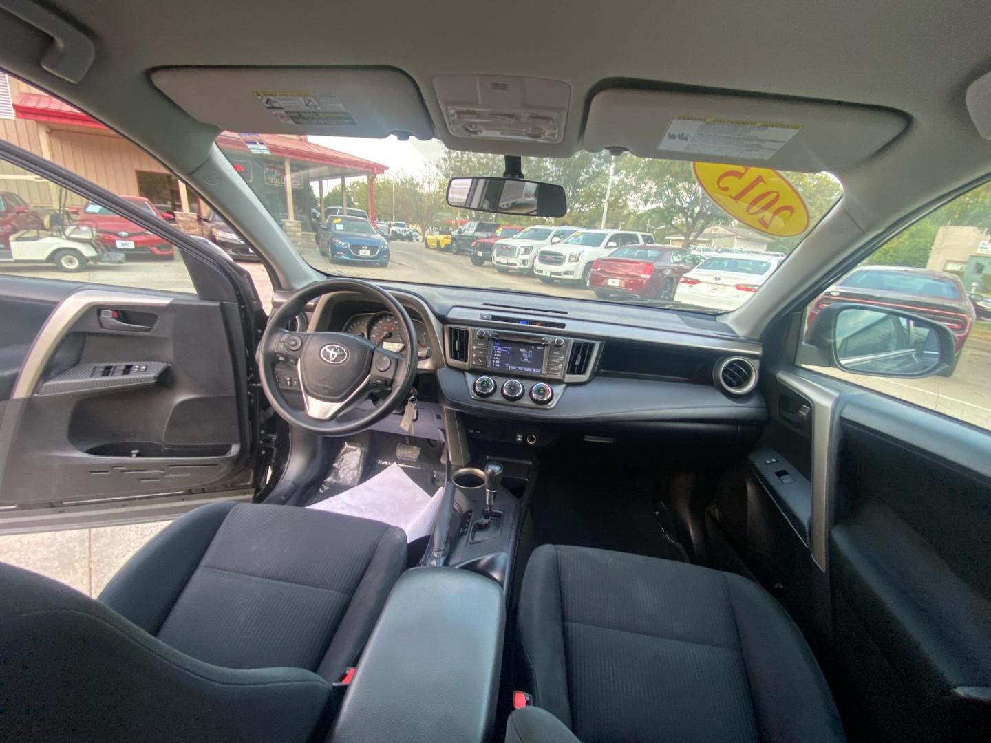 2015 BLACK TOYOTA RAV4 LE (2T3BFREV4FW) with an 2.5L engine, Automatic transmission, located at 908 SE 14th Street, Des Moines, IA, 50317, (515) 281-0330, 41.580303, -93.597046 - Photo#21