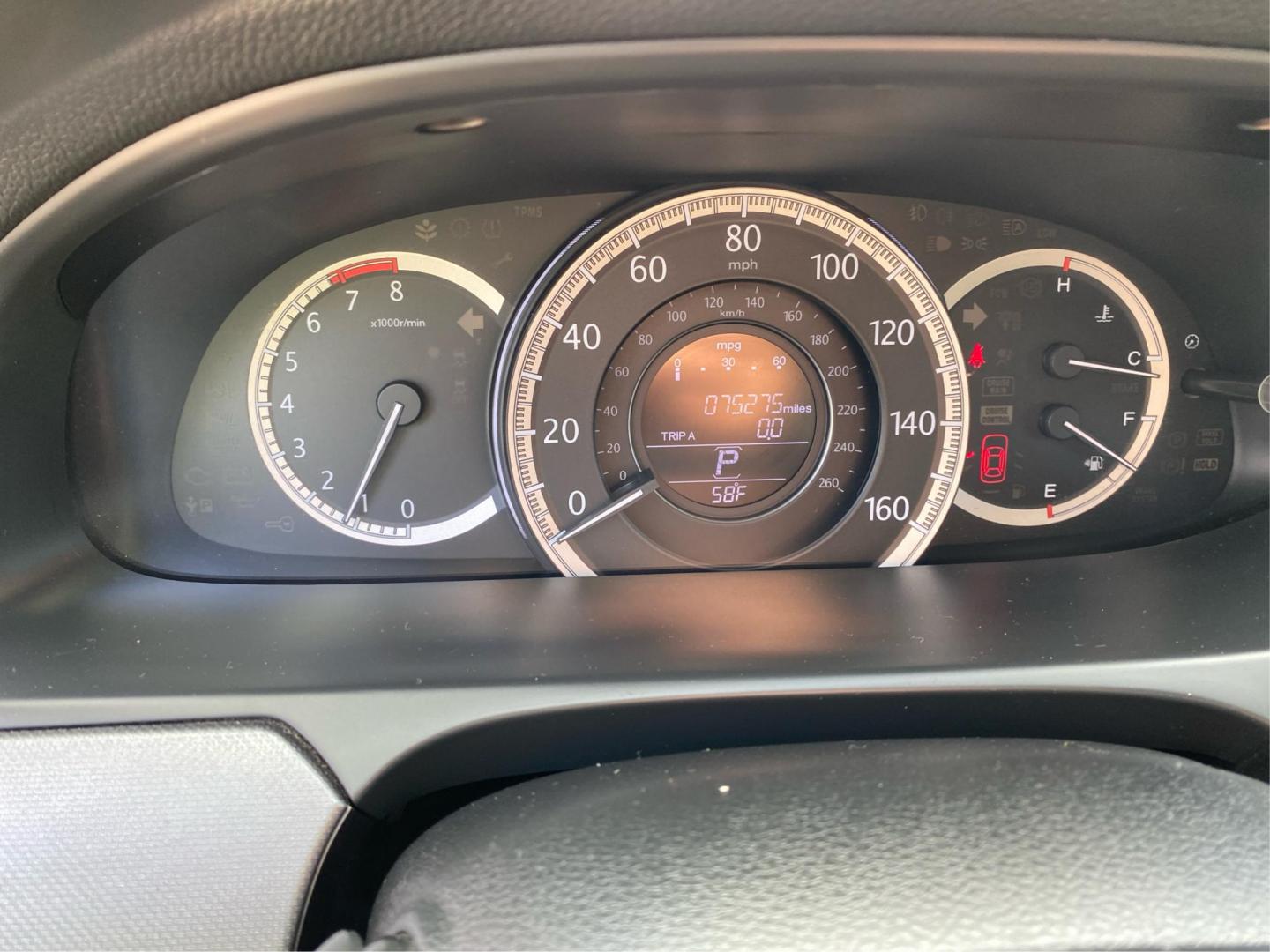 2015 BLACK HONDA ACCORD LX (1HGCR2F35FA) with an 2.4L engine, Continuously Variable transmission, located at 908 SE 14th Street, Des Moines, IA, 50317, (515) 281-0330, 41.580303, -93.597046 - Photo#14