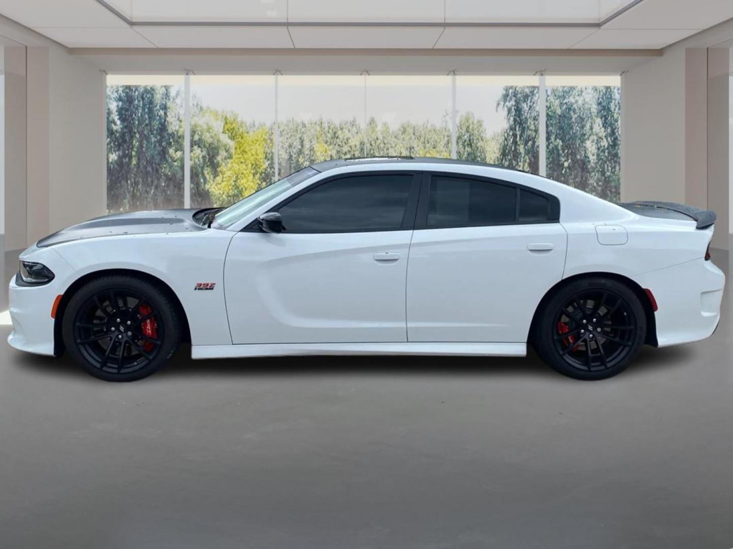 2023 WHITE DODGE CHARGER SCAT PACK (2C3CDXGJXPH) with an 6.4L engine, Automatic transmission, located at 908 SE 14th Street, Des Moines, IA, 50317, (515) 281-0330, 41.580303, -93.597046 - Photo#5