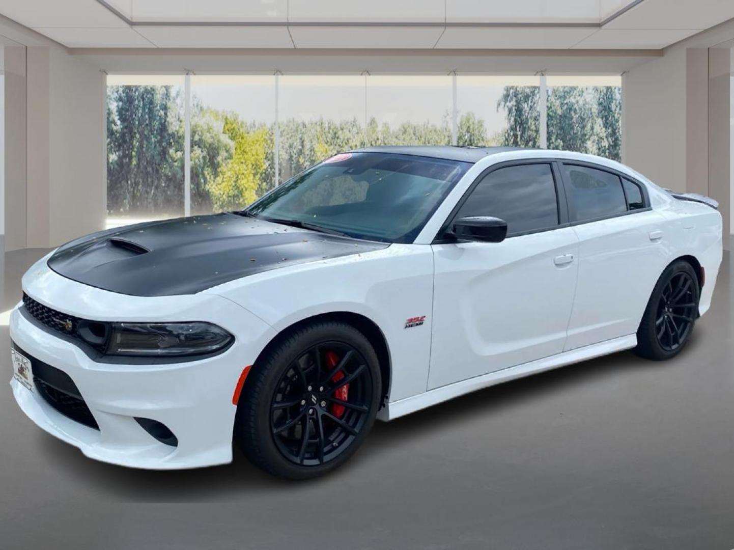 2023 WHITE DODGE CHARGER SCAT PACK (2C3CDXGJXPH) with an 6.4L engine, Automatic transmission, located at 908 SE 14th Street, Des Moines, IA, 50317, (515) 281-0330, 41.580303, -93.597046 - Photo#7