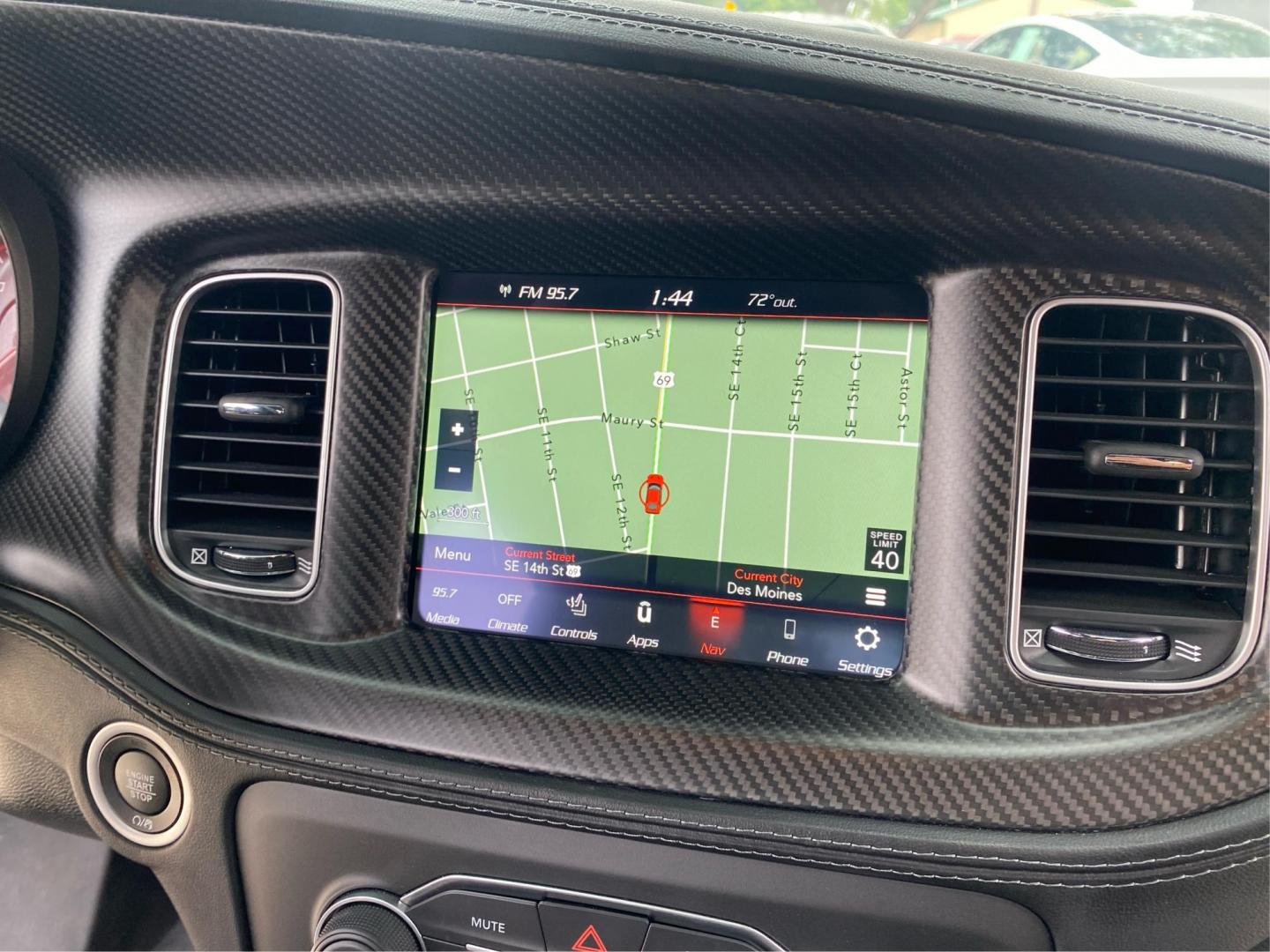 2023 WHITE DODGE CHARGER SCAT PACK (2C3CDXGJXPH) with an 6.4L engine, Automatic transmission, located at 908 SE 14th Street, Des Moines, IA, 50317, (515) 281-0330, 41.580303, -93.597046 - Photo#13